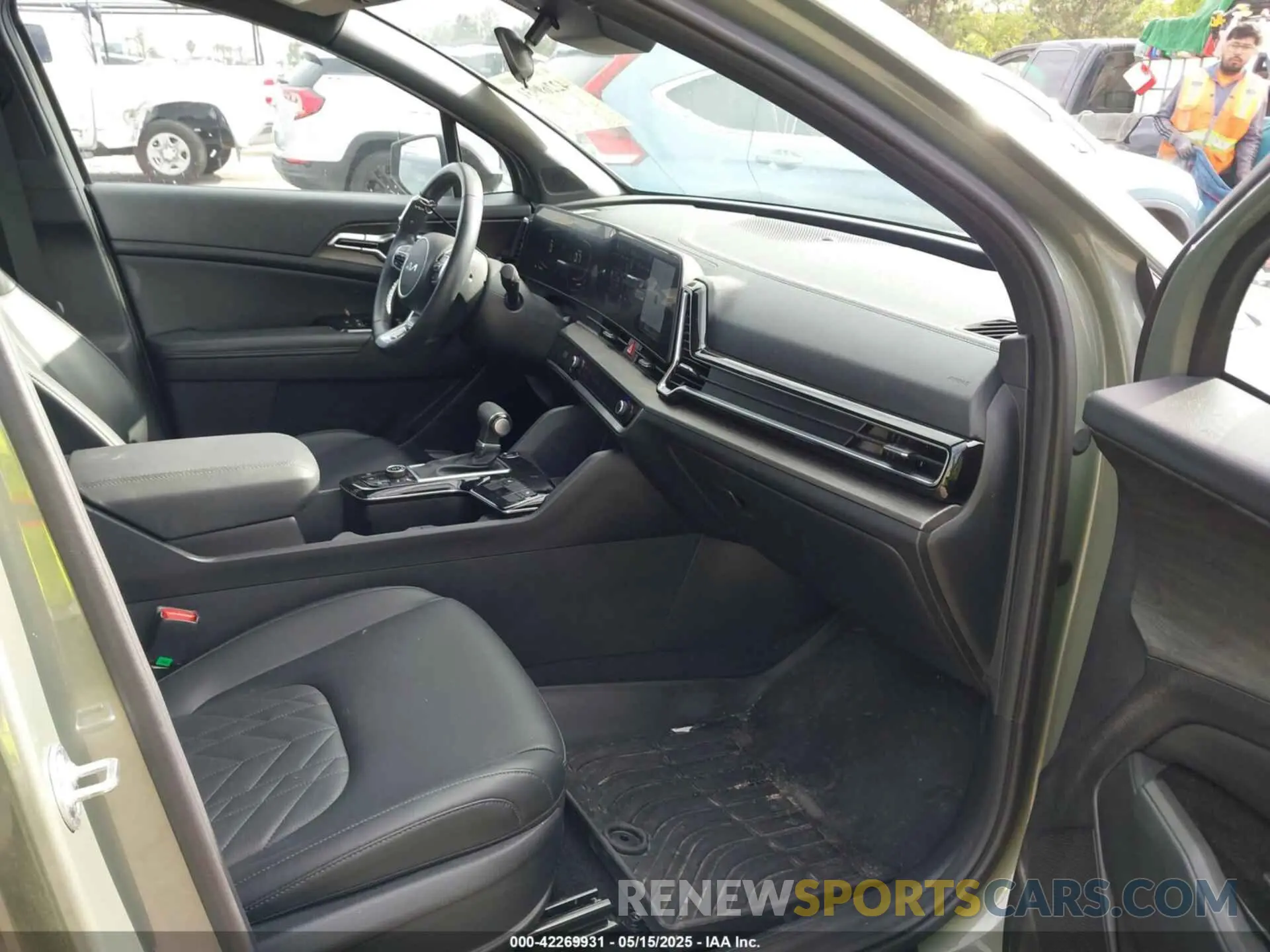 5 fotografías del automóvil dañado 5XYK6CDF9RG155175 KIA SPORTAGE 2024