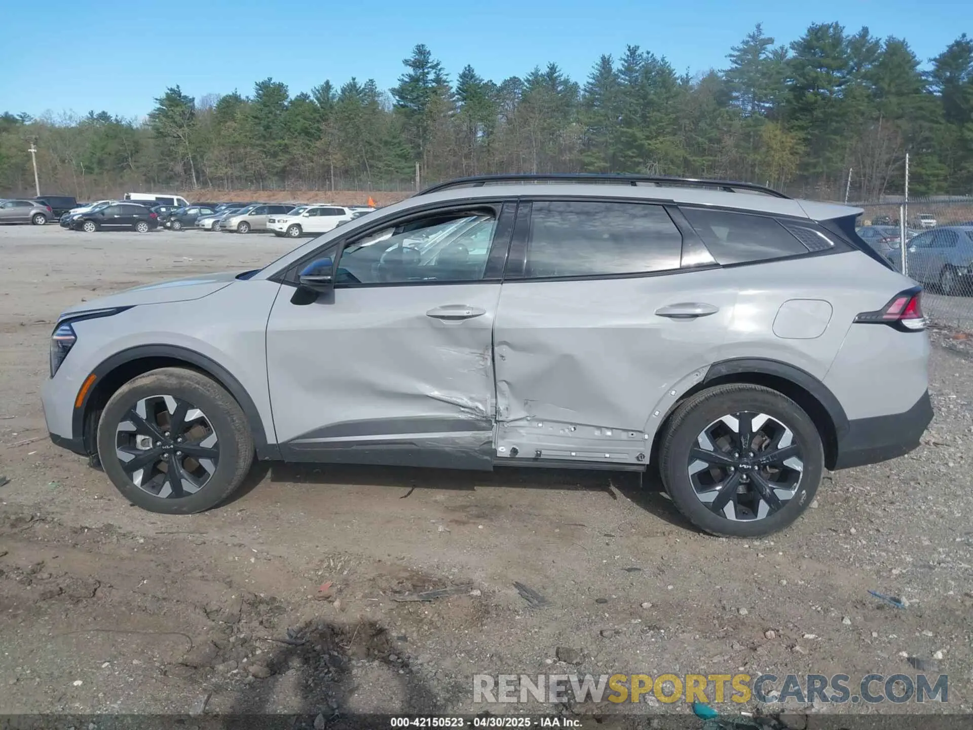 14 fotografías del automóvil dañado 5XYK6CDFXRG173622 KIA SPORTAGE 2024