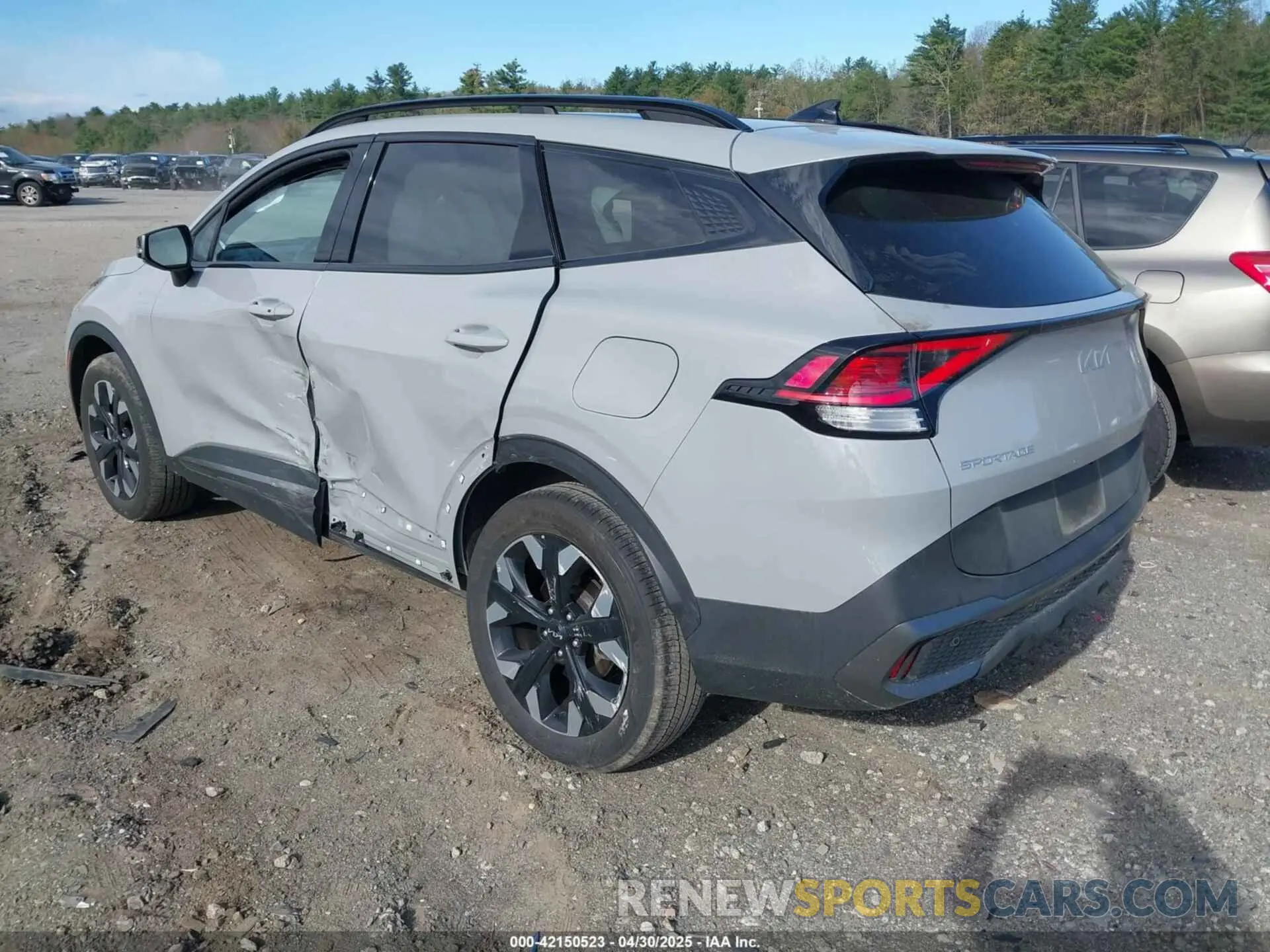 3 fotografías del automóvil dañado 5XYK6CDFXRG173622 KIA SPORTAGE 2024