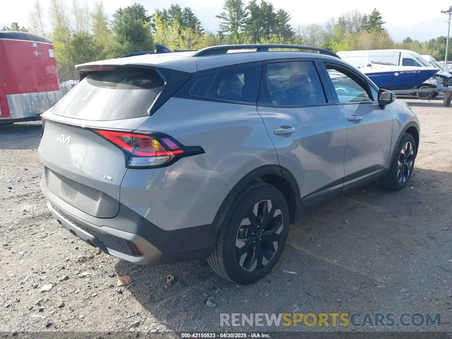 4 fotografías del automóvil dañado 5XYK6CDFXRG173622 KIA SPORTAGE 2024