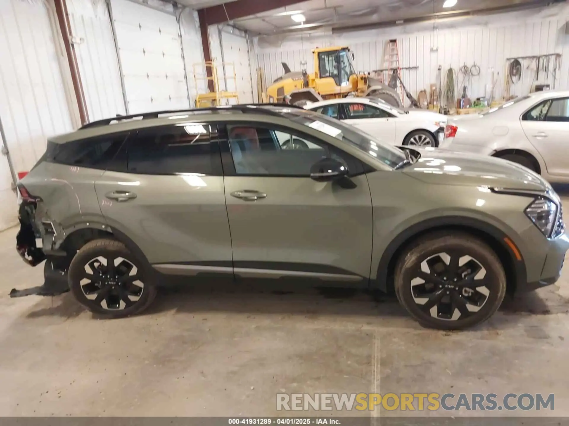 13 fotografías del automóvil dañado 5XYK6CDFXRG225525 KIA SPORTAGE 2024