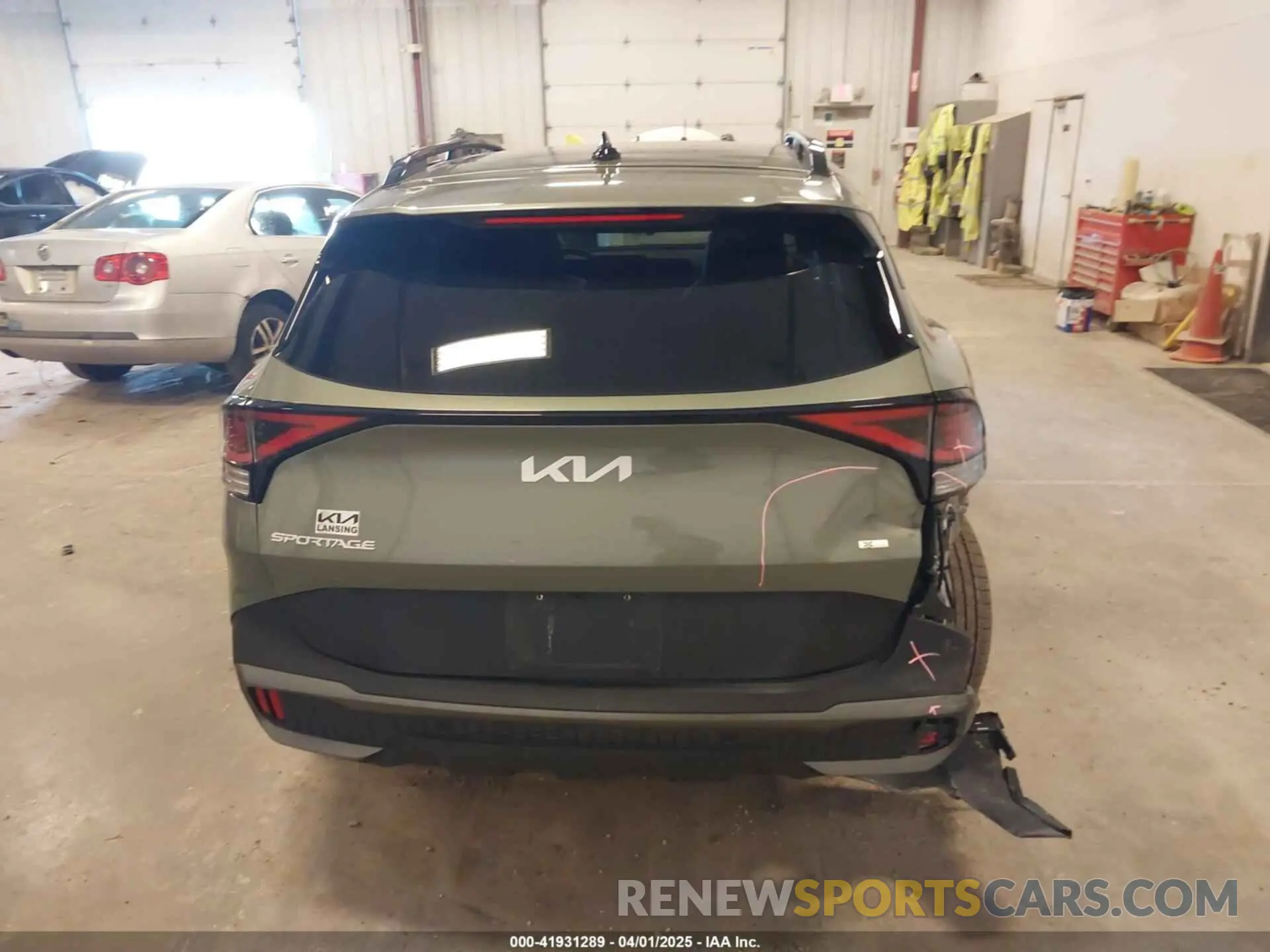 16 fotografías del automóvil dañado 5XYK6CDFXRG225525 KIA SPORTAGE 2024