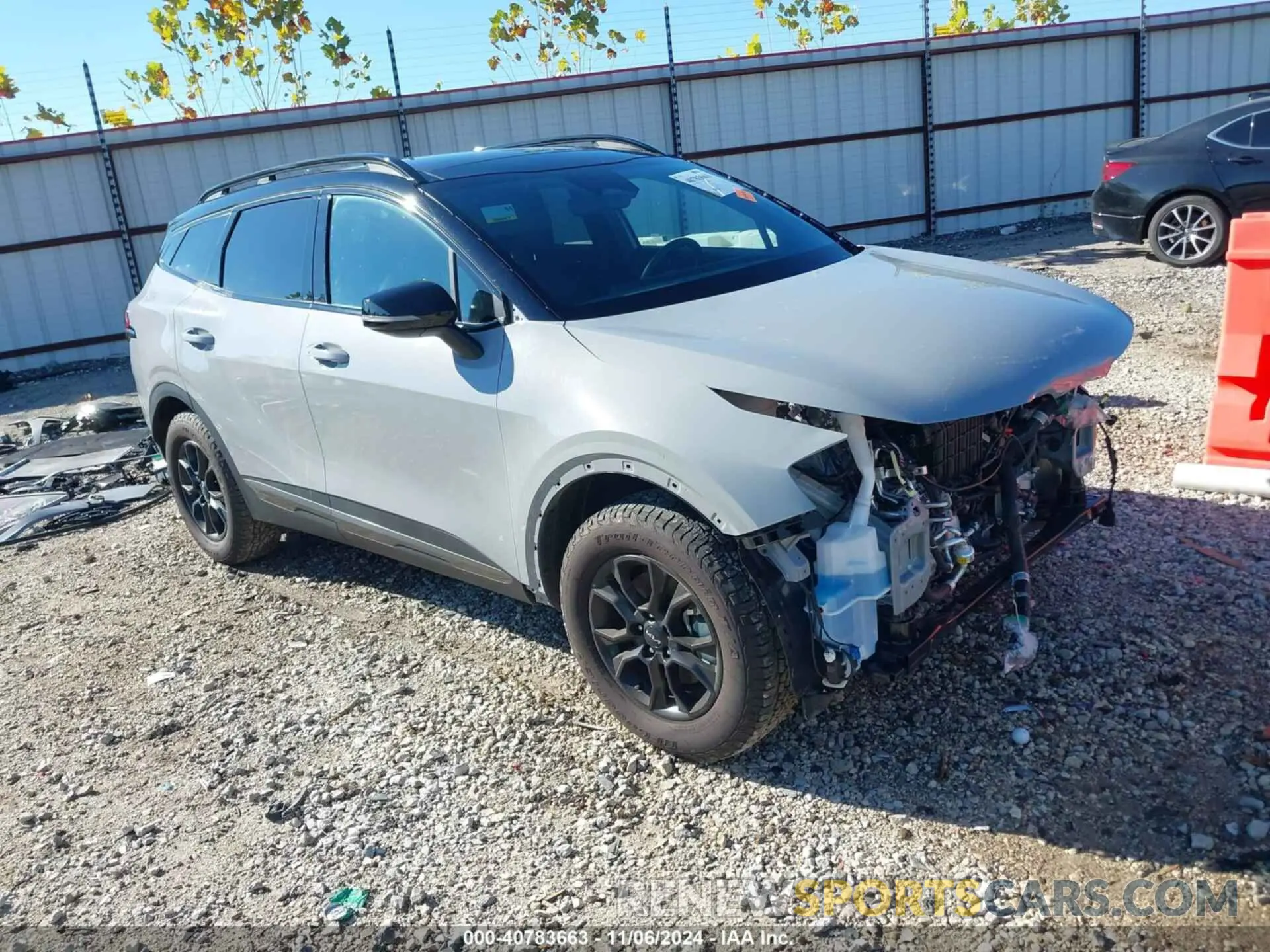 1 fotografías del automóvil dañado 5XYK7CDF0RG221755 KIA SPORTAGE 2024