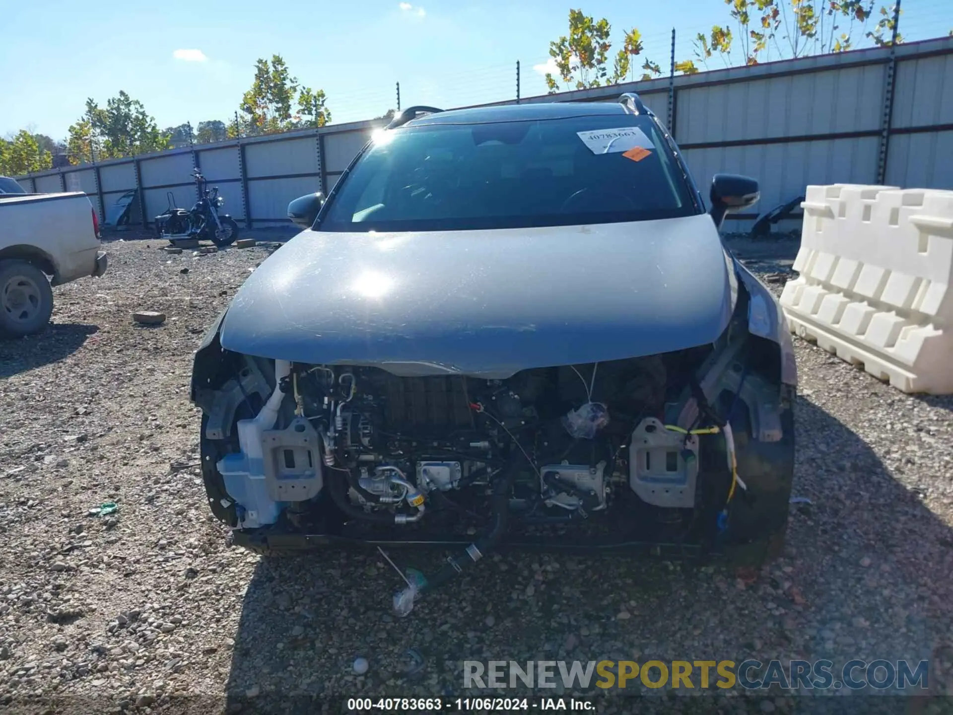 13 fotografías del automóvil dañado 5XYK7CDF0RG221755 KIA SPORTAGE 2024