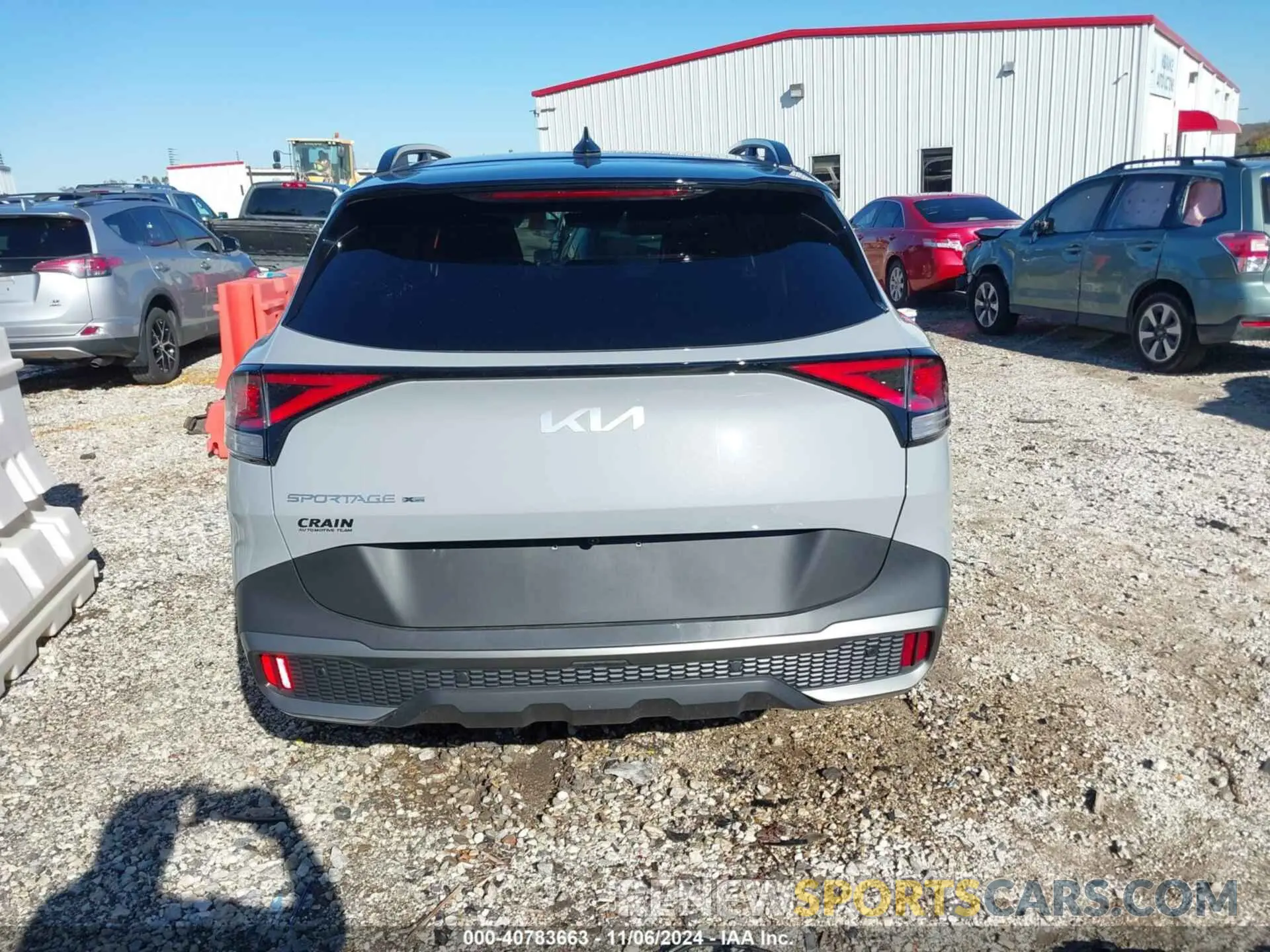 17 fotografías del automóvil dañado 5XYK7CDF0RG221755 KIA SPORTAGE 2024