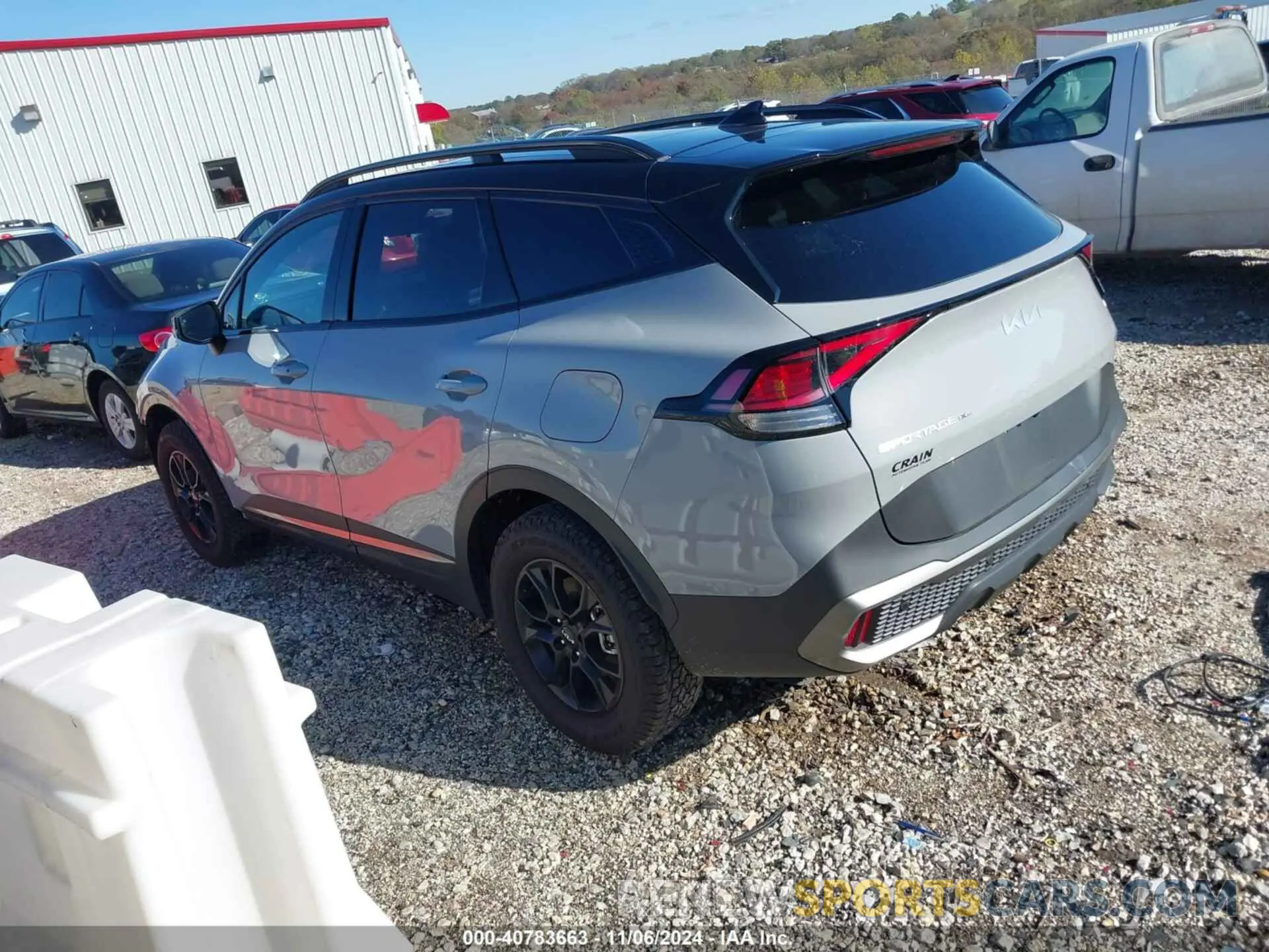 3 fotografías del automóvil dañado 5XYK7CDF0RG221755 KIA SPORTAGE 2024