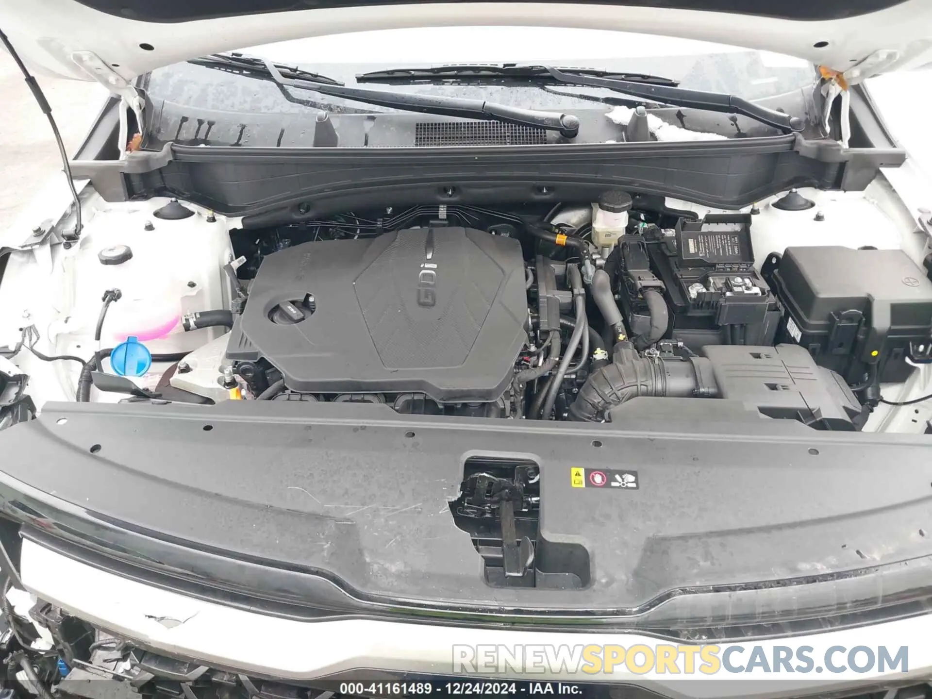 10 fotografías del automóvil dañado 5XYK7CDF0RG228141 KIA SPORTAGE 2024