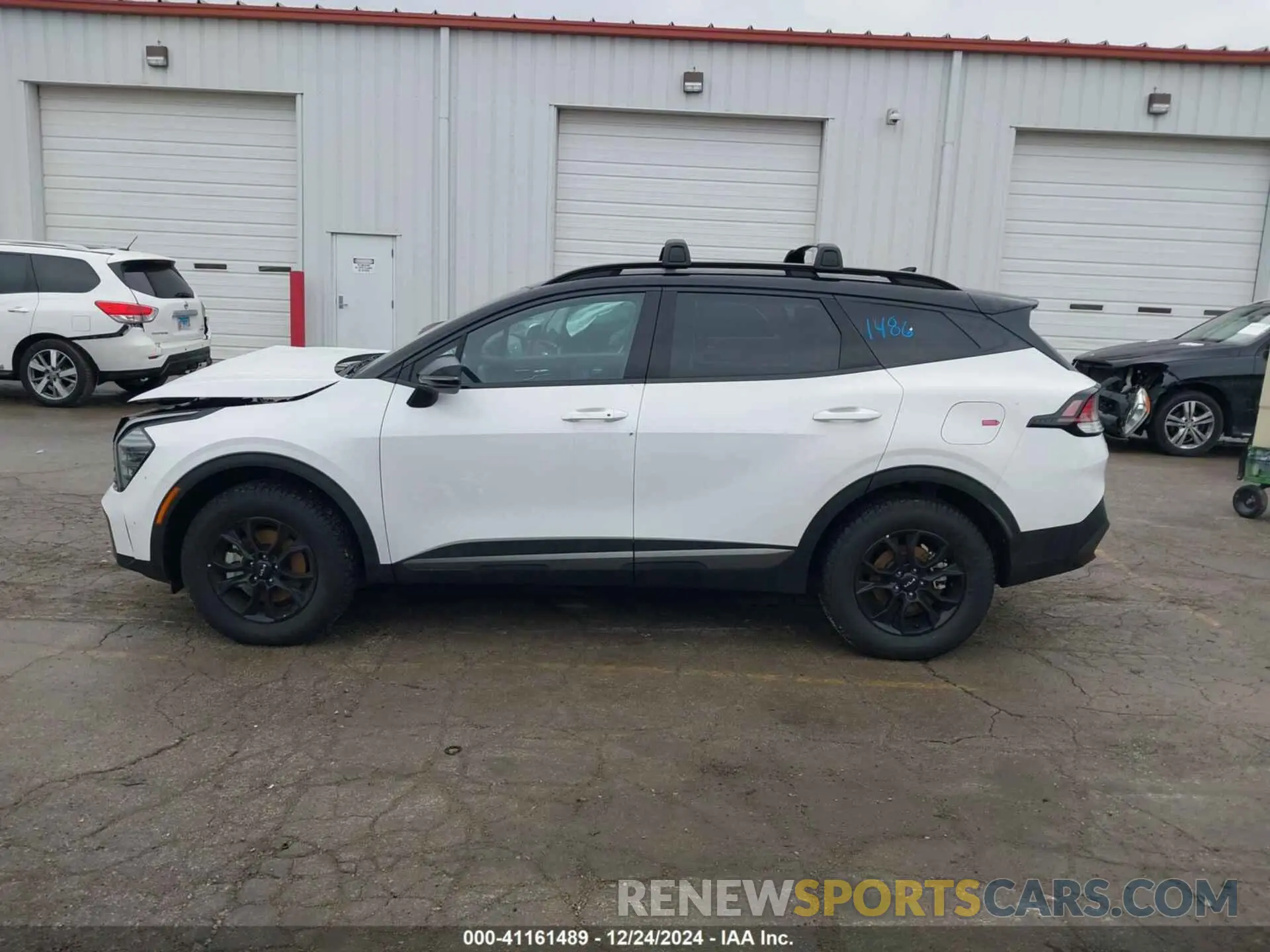 15 fotografías del automóvil dañado 5XYK7CDF0RG228141 KIA SPORTAGE 2024