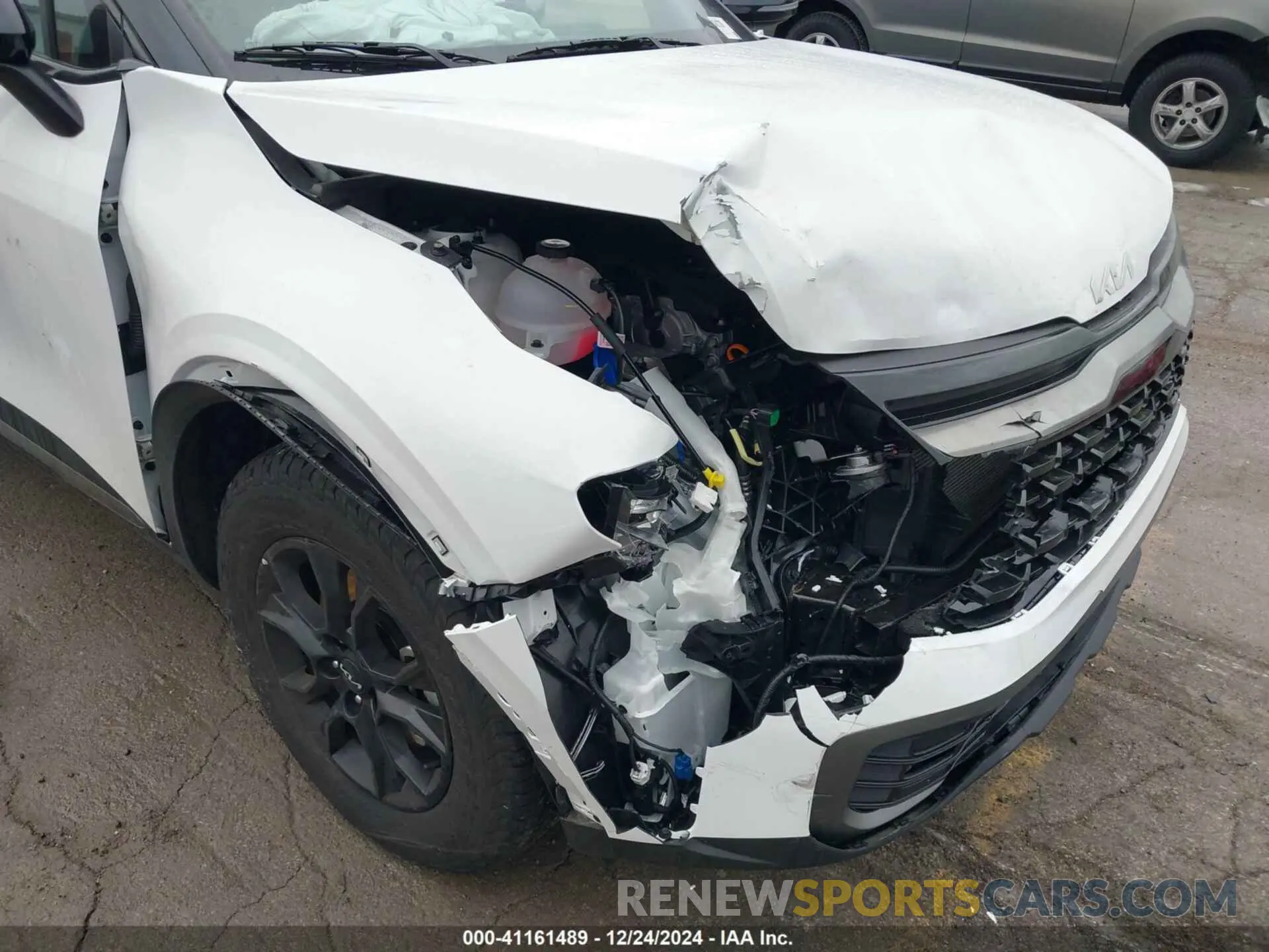 6 fotografías del automóvil dañado 5XYK7CDF0RG228141 KIA SPORTAGE 2024