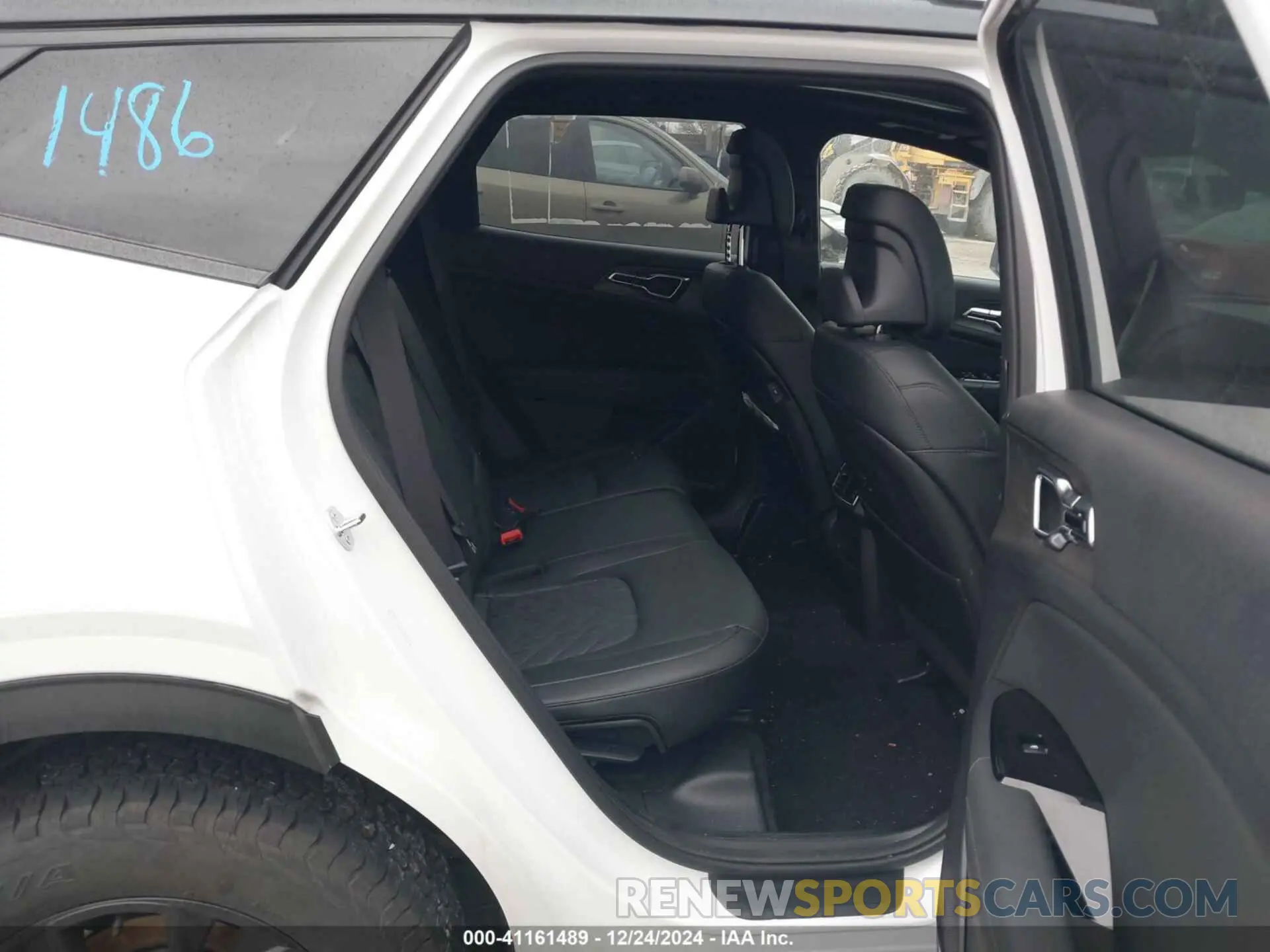 8 fotografías del automóvil dañado 5XYK7CDF0RG228141 KIA SPORTAGE 2024