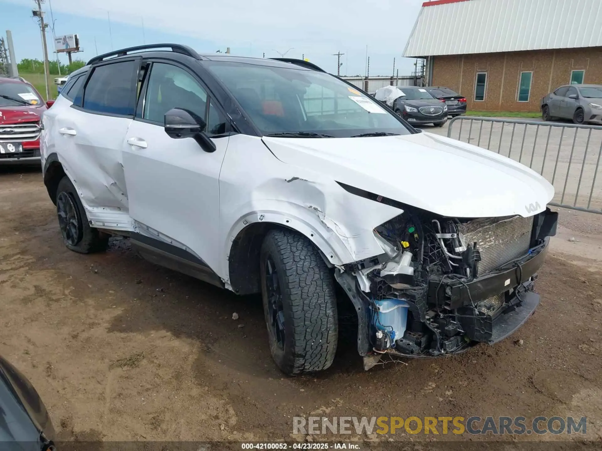 1 fotografías del automóvil dañado 5XYK7CDF1RG223496 KIA SPORTAGE 2024