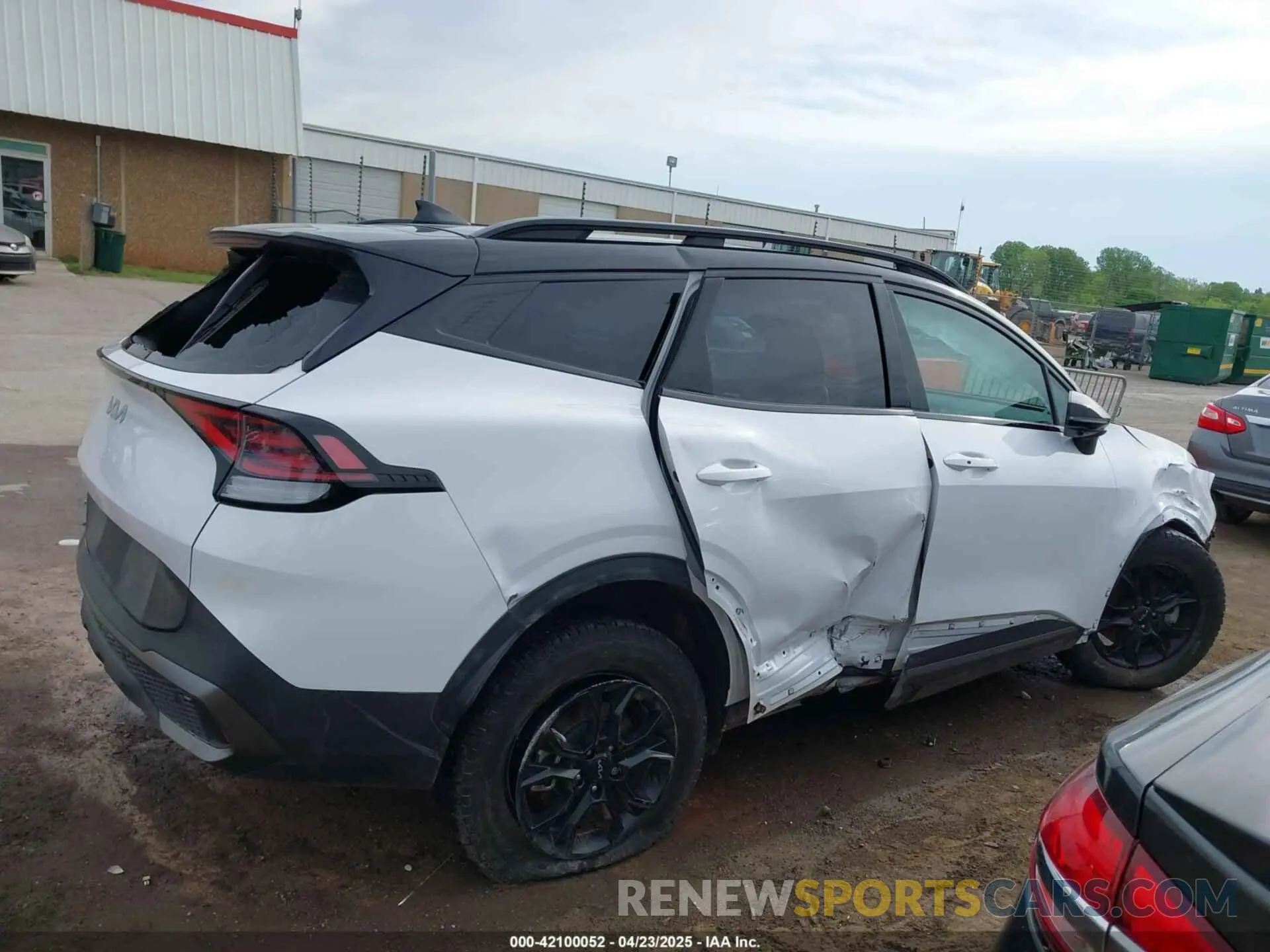 13 fotografías del automóvil dañado 5XYK7CDF1RG223496 KIA SPORTAGE 2024