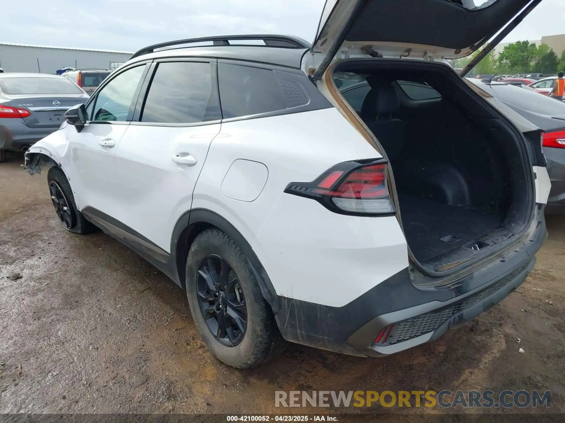 3 fotografías del automóvil dañado 5XYK7CDF1RG223496 KIA SPORTAGE 2024
