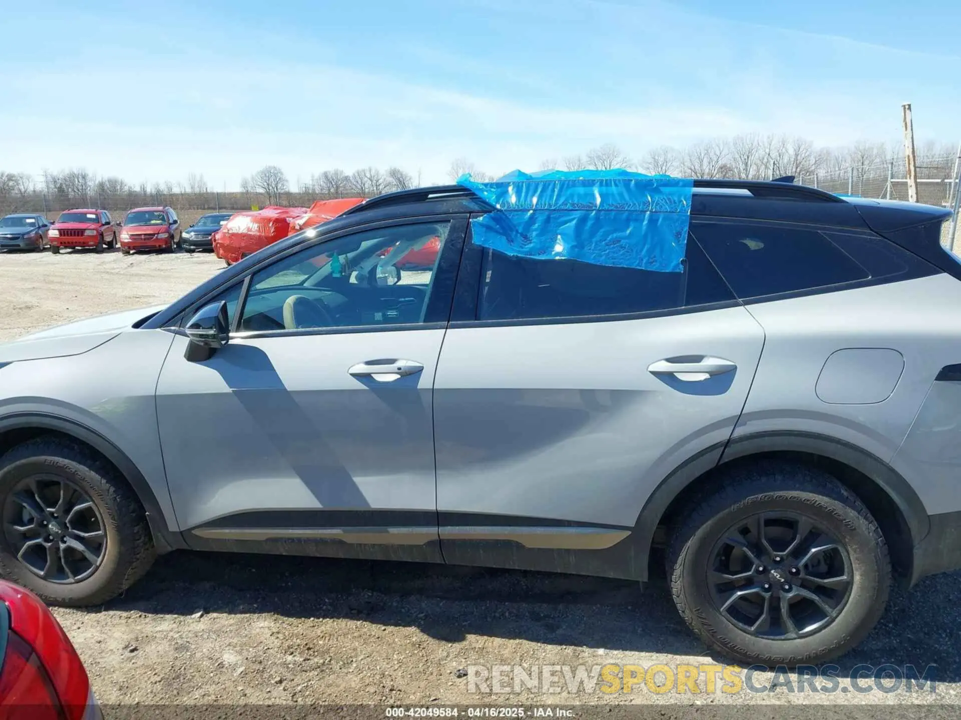 14 fotografías del automóvil dañado 5XYK7CDF3RG206764 KIA SPORTAGE 2024