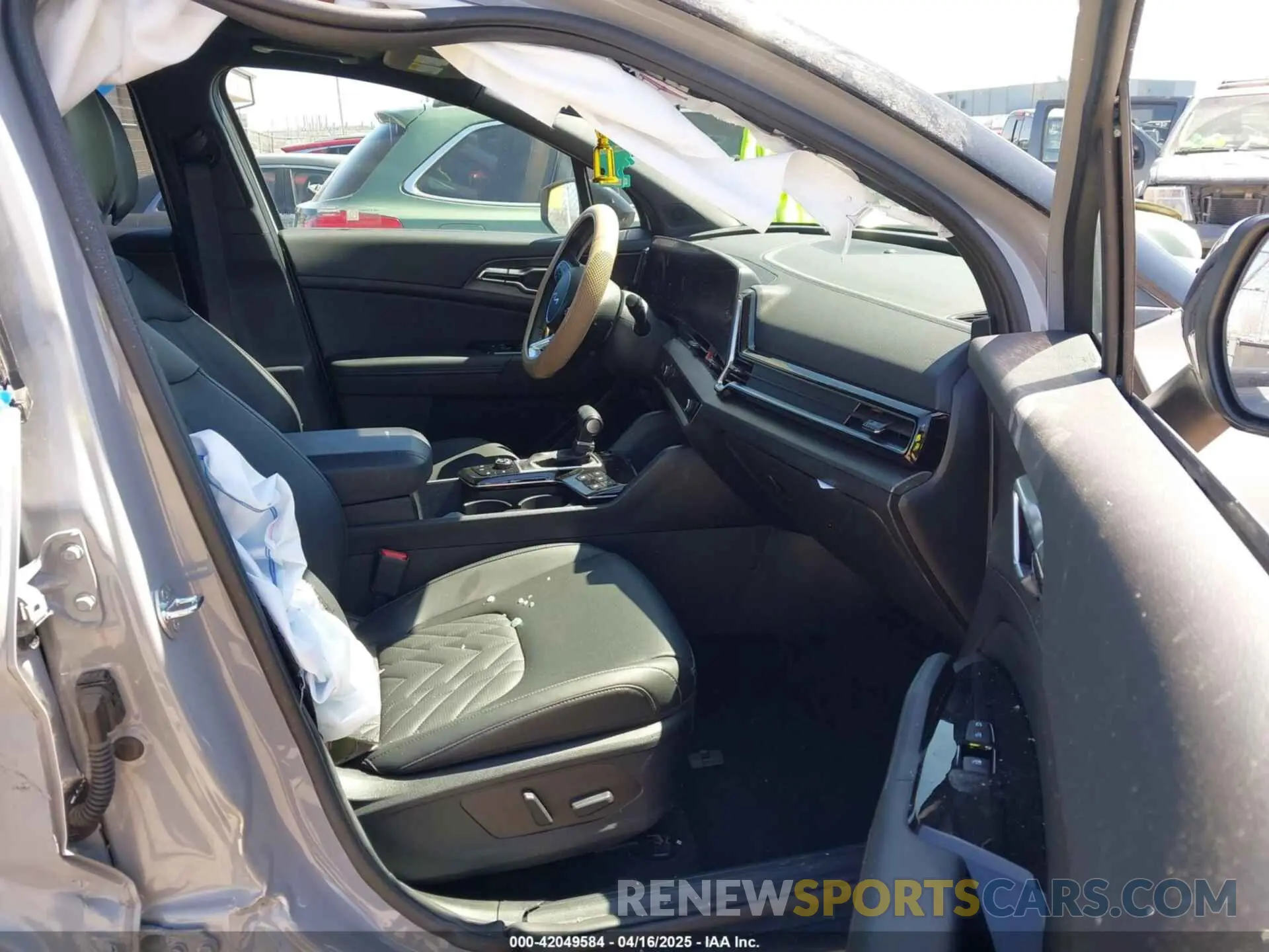 5 fotografías del automóvil dañado 5XYK7CDF3RG206764 KIA SPORTAGE 2024