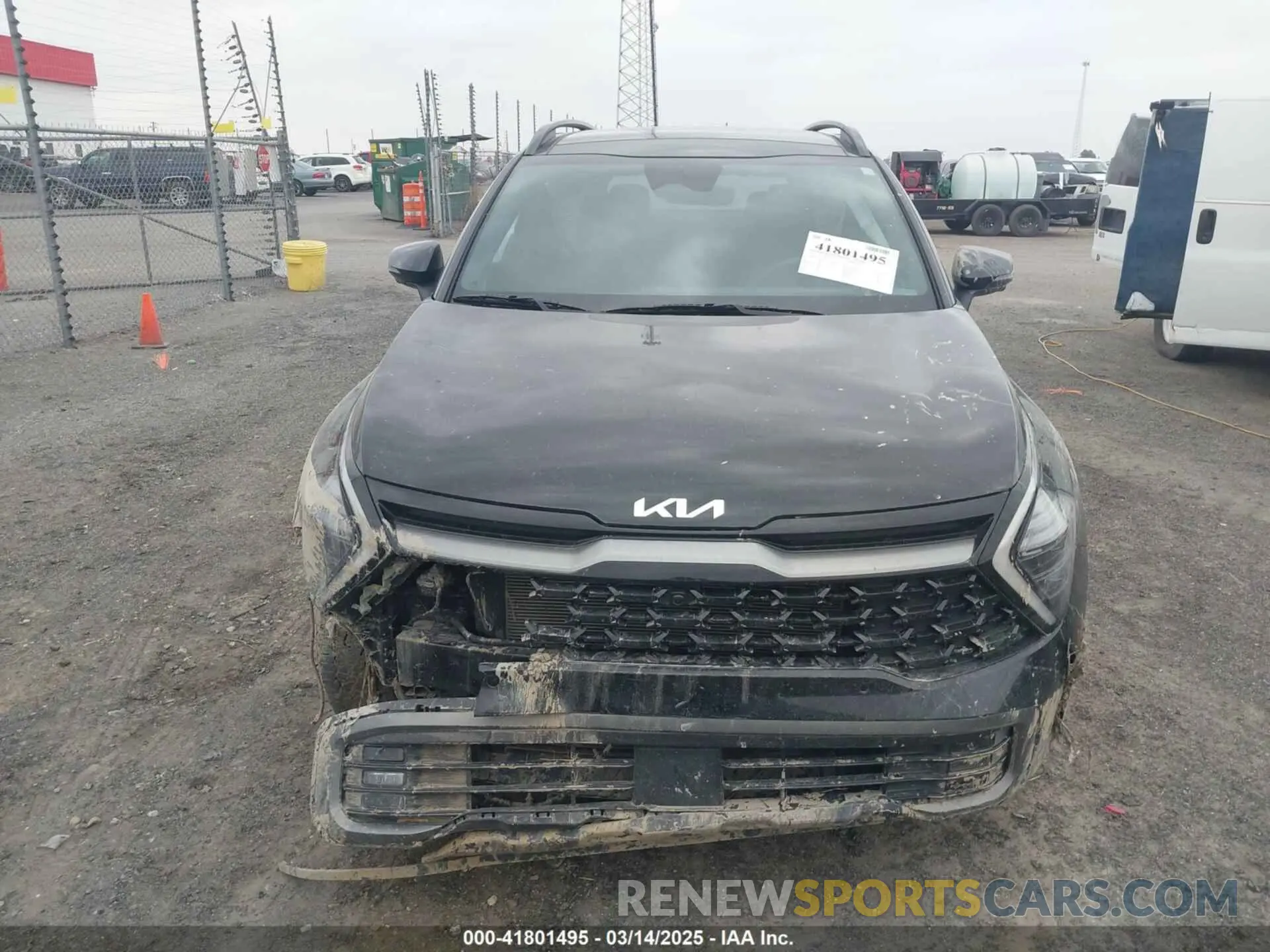 12 fotografías del automóvil dañado 5XYK7CDF7RG170285 KIA SPORTAGE 2024