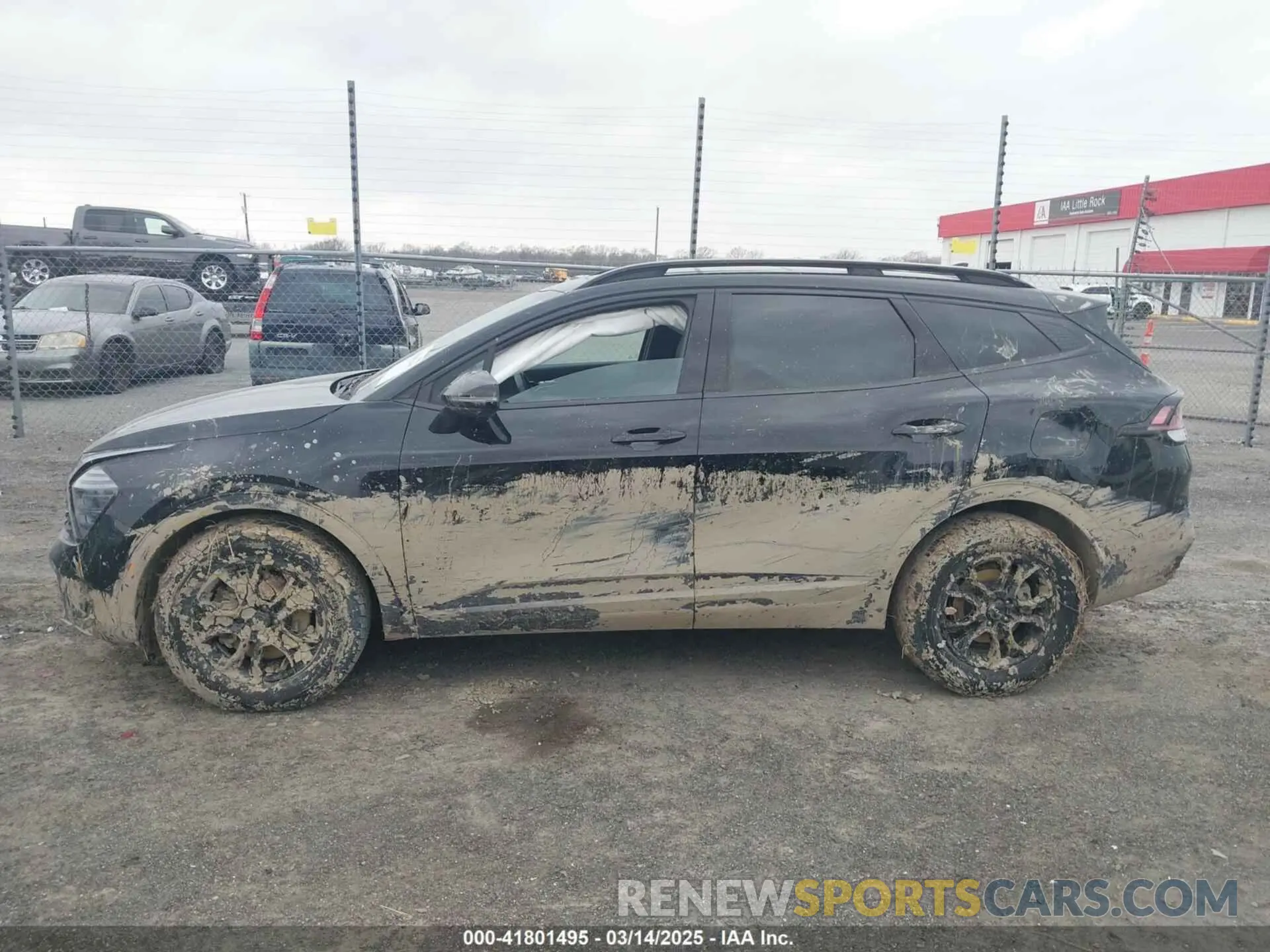 14 fotografías del automóvil dañado 5XYK7CDF7RG170285 KIA SPORTAGE 2024