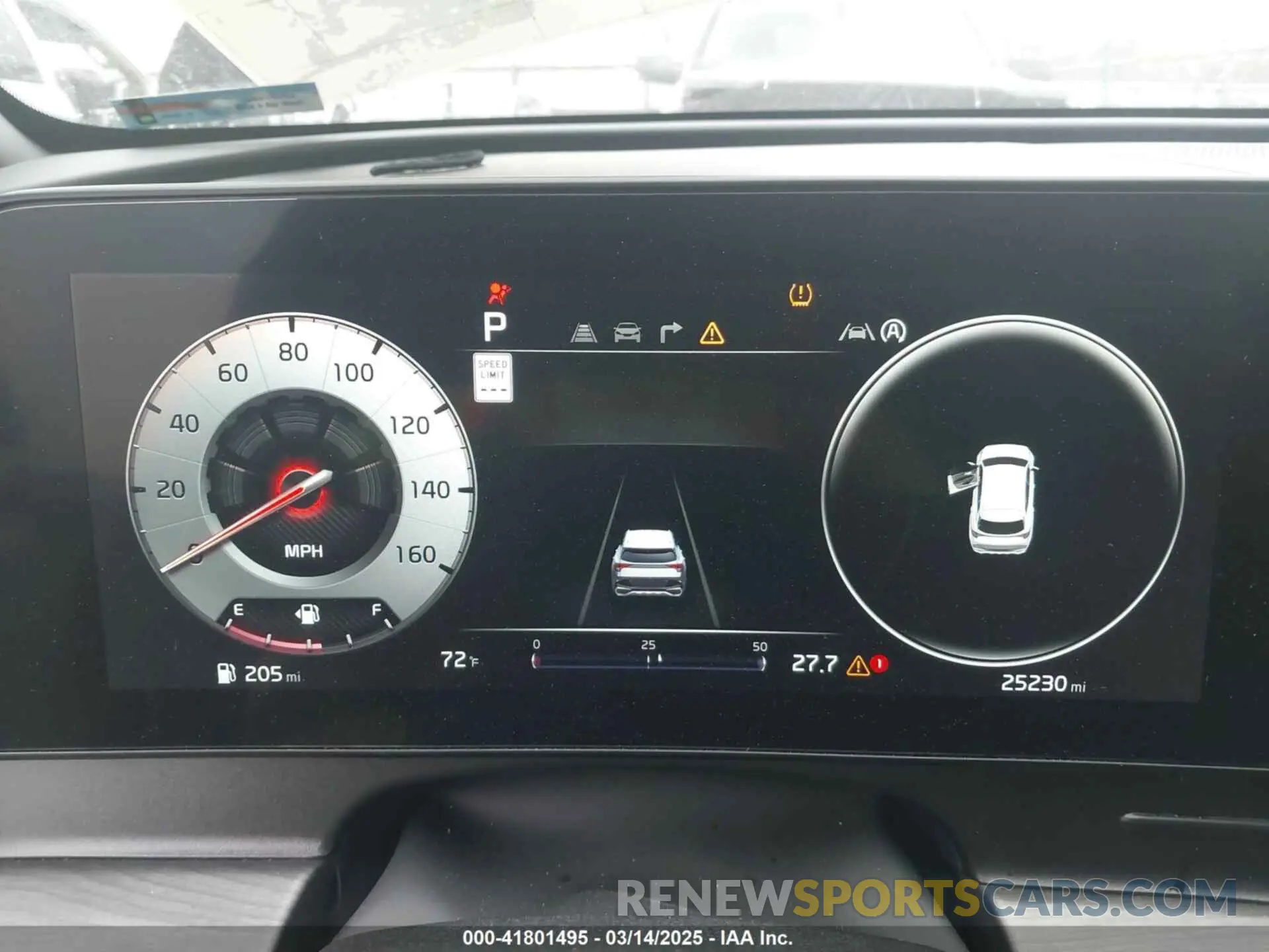 7 fotografías del automóvil dañado 5XYK7CDF7RG170285 KIA SPORTAGE 2024