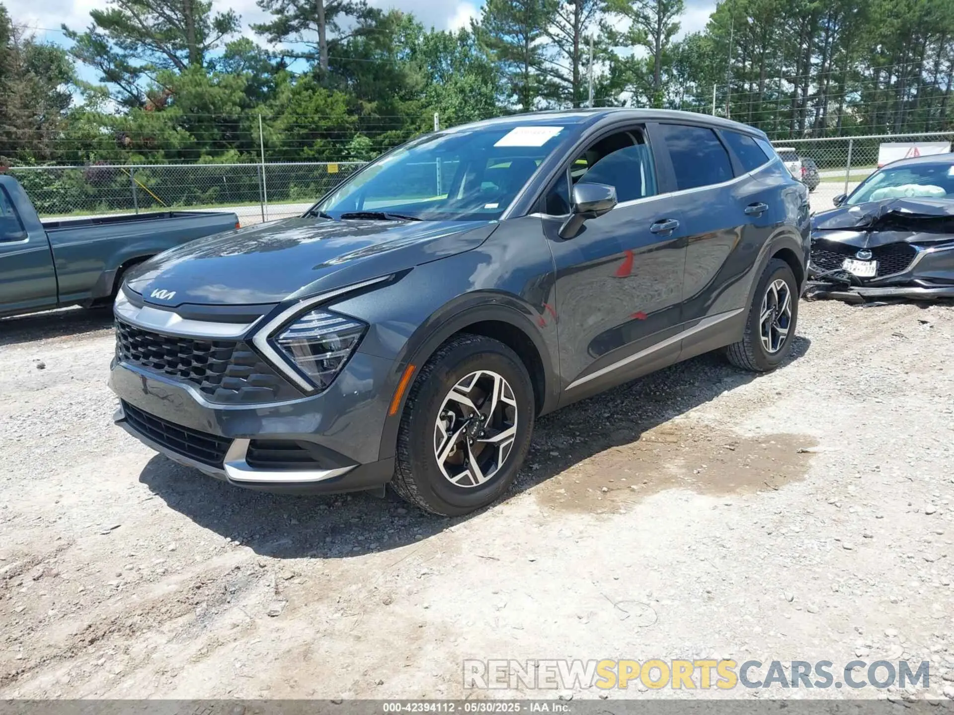2 fotografías del automóvil dañado KNDPU3DF0R7296788 KIA SPORTAGE 2024