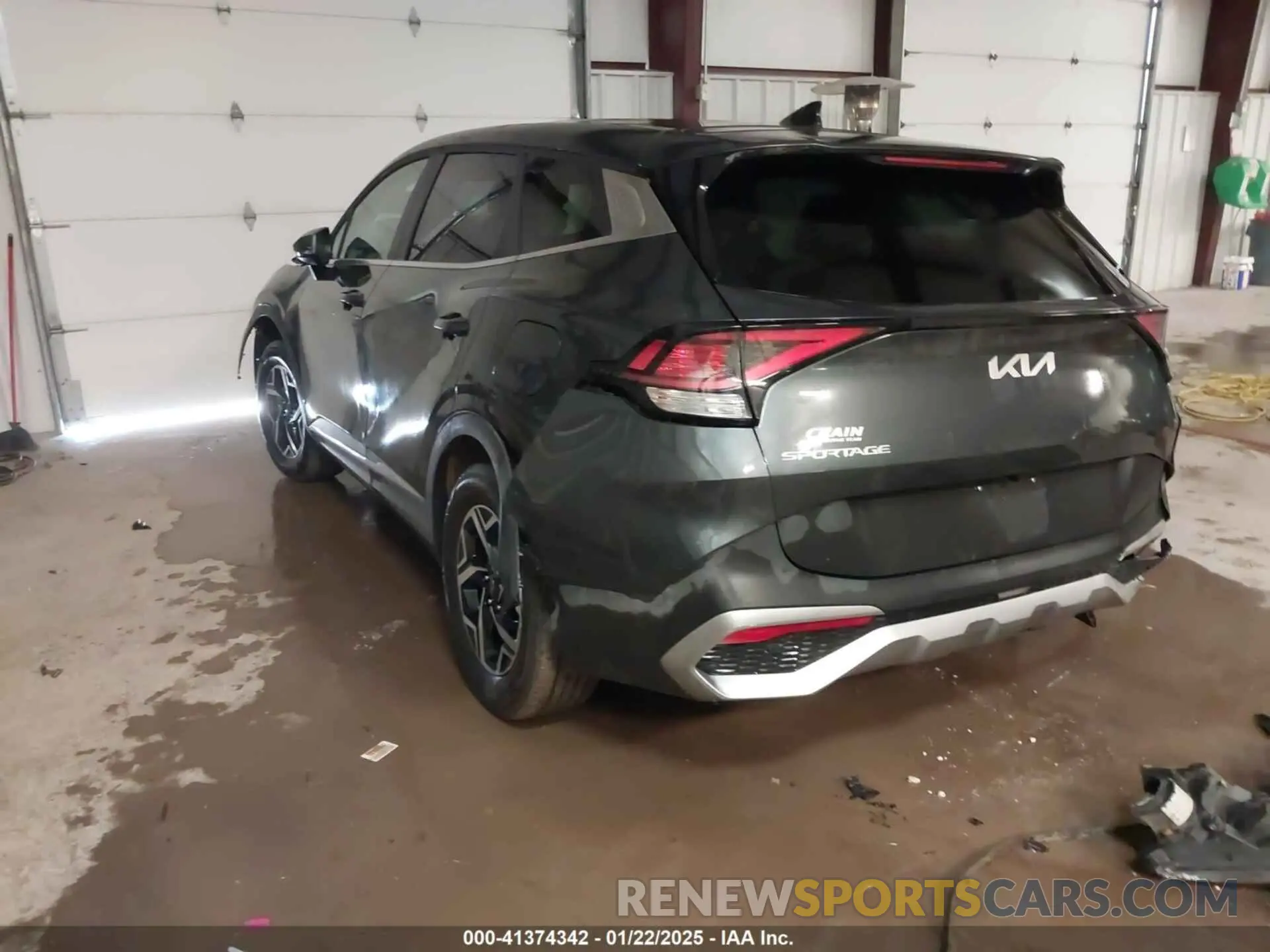 3 fotografías del automóvil dañado KNDPU3DF1R7237880 KIA SPORTAGE 2024