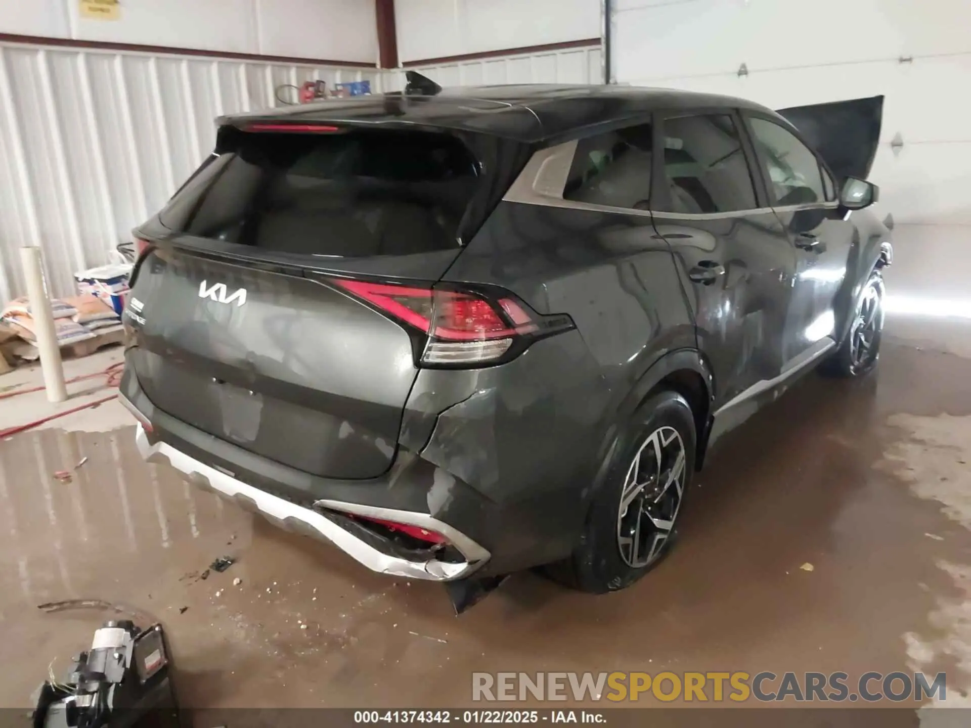 4 fotografías del automóvil dañado KNDPU3DF1R7237880 KIA SPORTAGE 2024