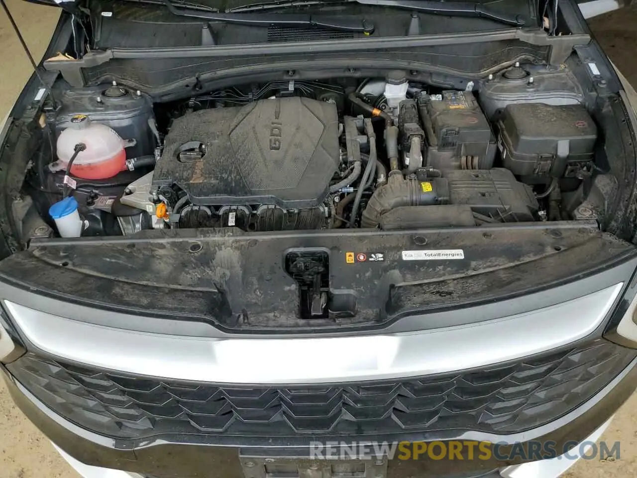 12 fotografías del automóvil dañado KNDPU3DF2R7280284 KIA SPORTAGE 2024