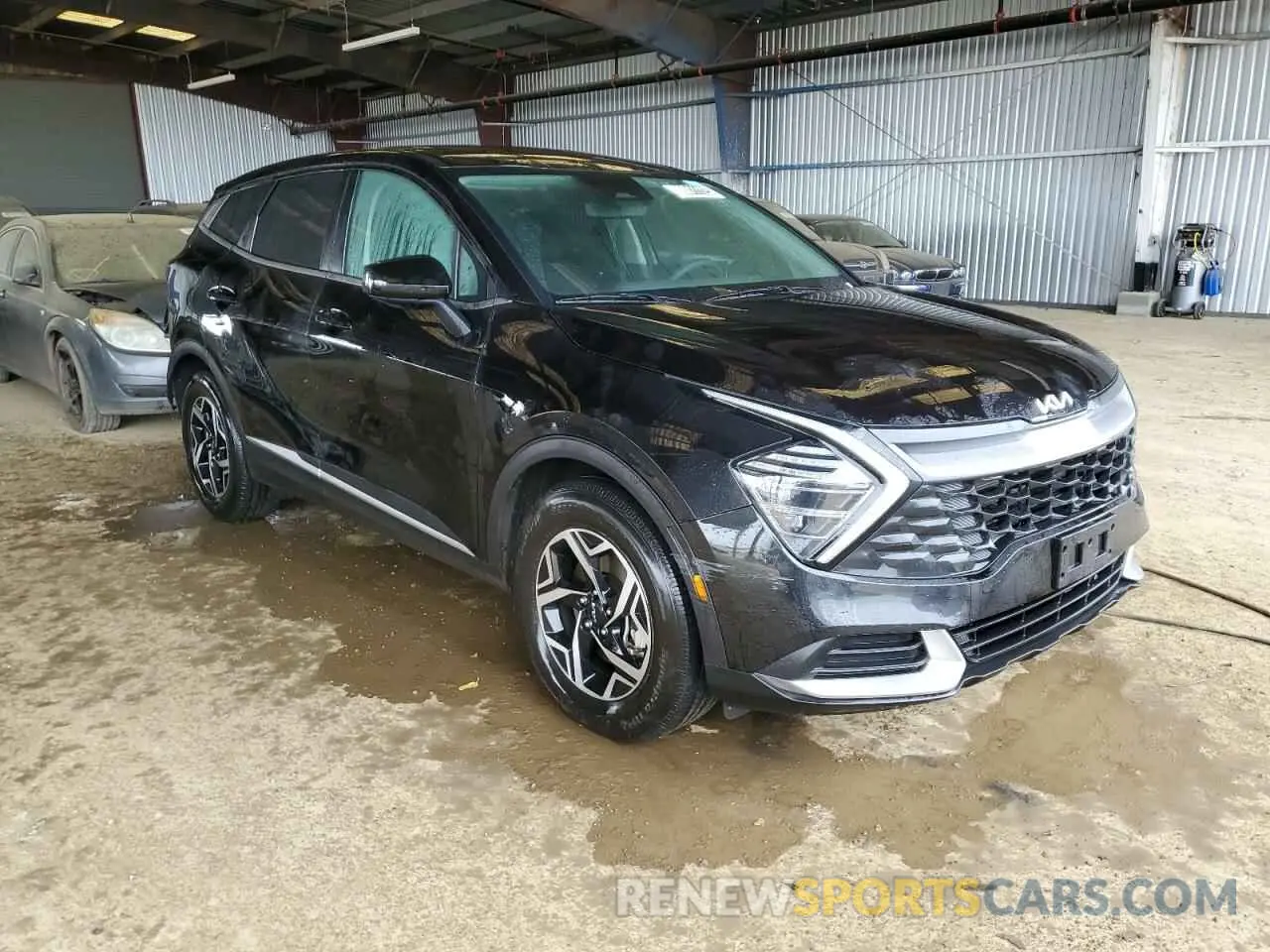 4 fotografías del automóvil dañado KNDPU3DF2R7280284 KIA SPORTAGE 2024