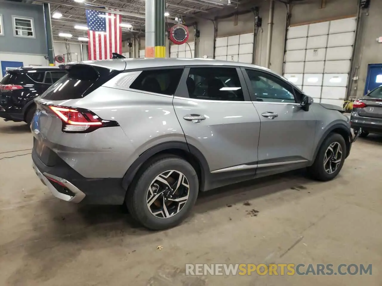 3 fotografías del automóvil dañado KNDPU3DF3R7279273 KIA SPORTAGE 2024