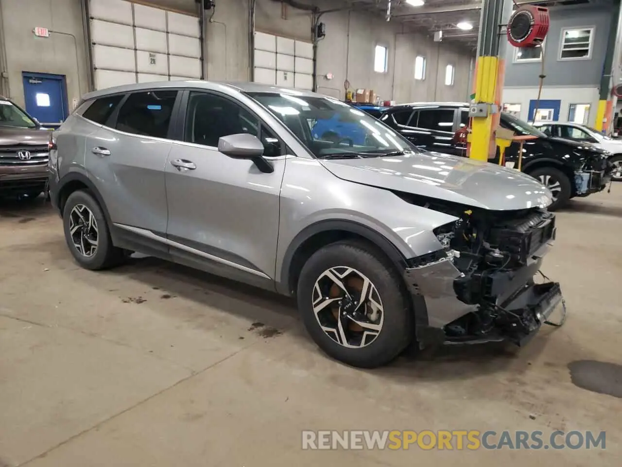 4 fotografías del automóvil dañado KNDPU3DF3R7279273 KIA SPORTAGE 2024