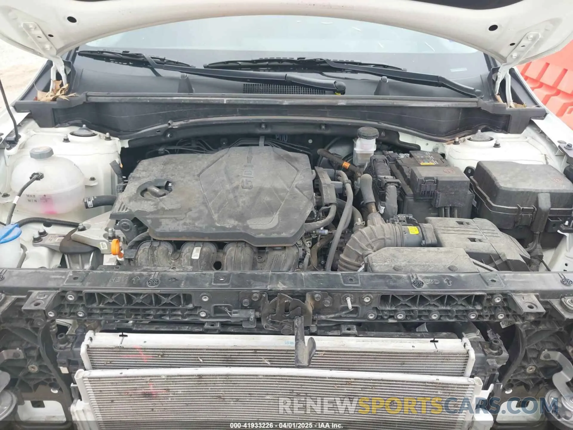 10 fotografías del automóvil dañado KNDPU3DF3R7283856 KIA SPORTAGE 2024