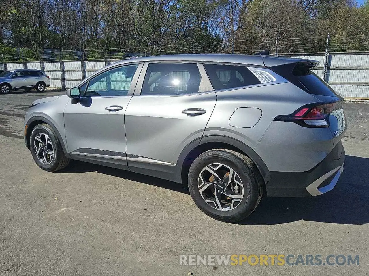 2 fotografías del automóvil dañado KNDPU3DF4R7284787 KIA SPORTAGE 2024
