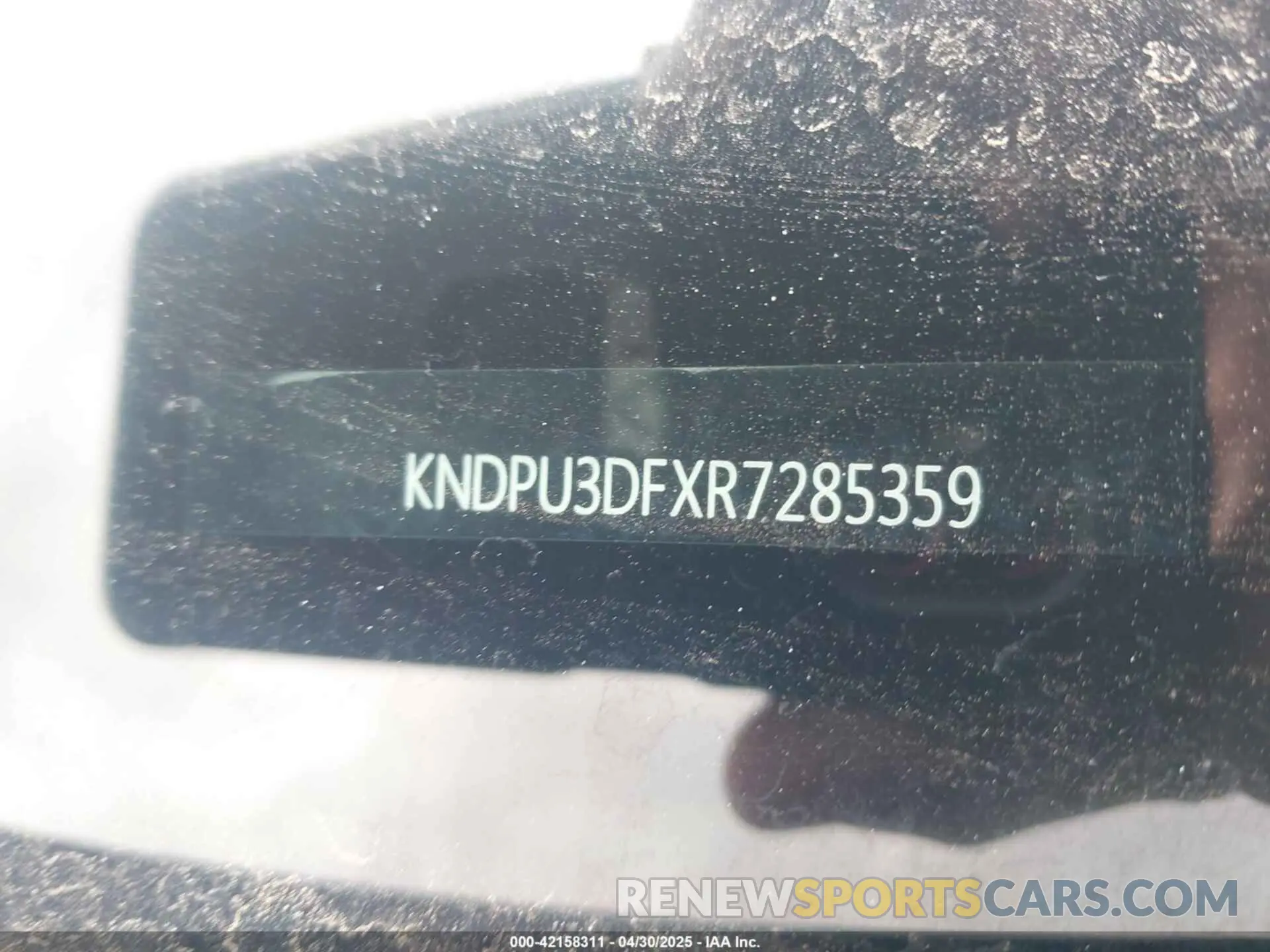 9 fotografías del automóvil dañado KNDPU3DFXR7285359 KIA SPORTAGE 2024