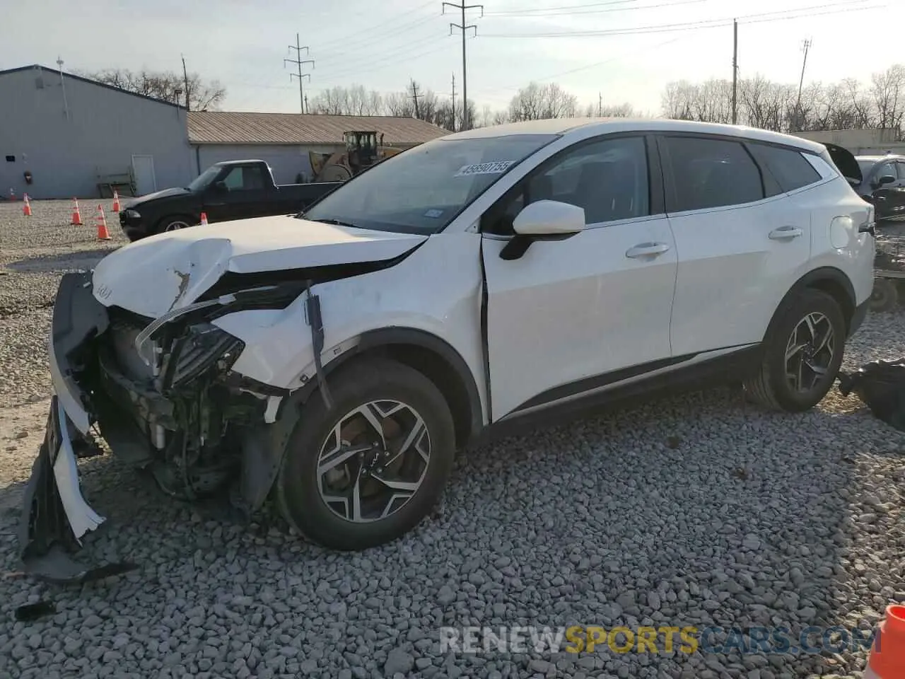 1 fotografías del automóvil dañado KNDPUCDF3R7237721 KIA SPORTAGE 2024