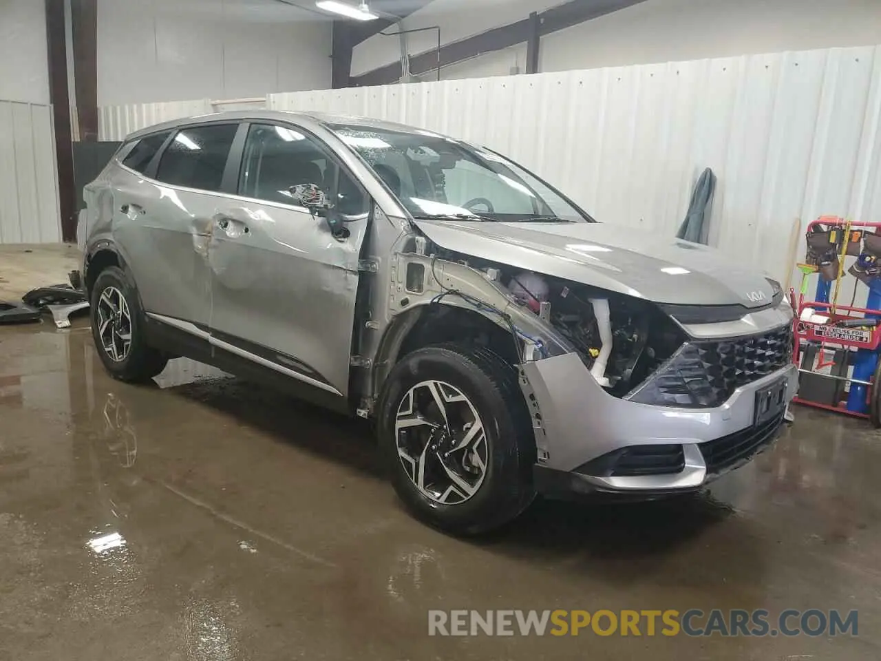 4 fotografías del automóvil dañado KNDPUCDF3R7303636 KIA SPORTAGE 2024