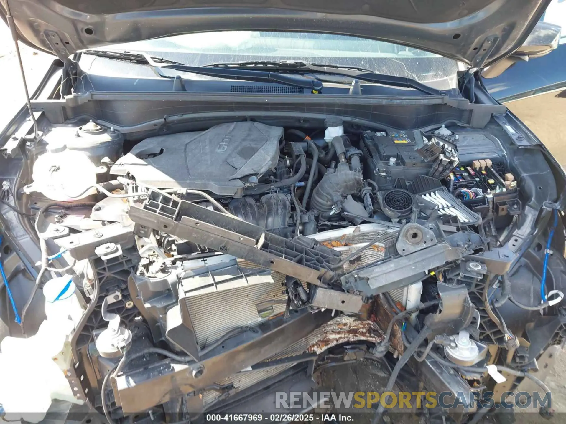 10 fotografías del automóvil dañado KNDPUCDF4R7238196 KIA SPORTAGE 2024