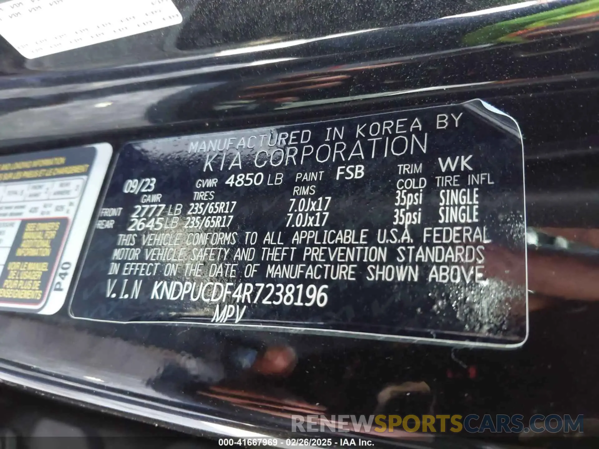 9 fotografías del automóvil dañado KNDPUCDF4R7238196 KIA SPORTAGE 2024