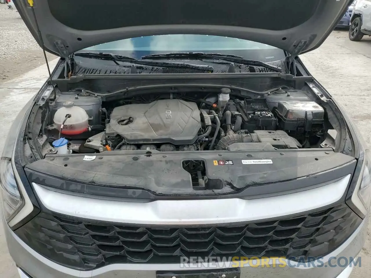 11 fotografías del automóvil dañado KNDPUCDF4R7260067 KIA SPORTAGE 2024