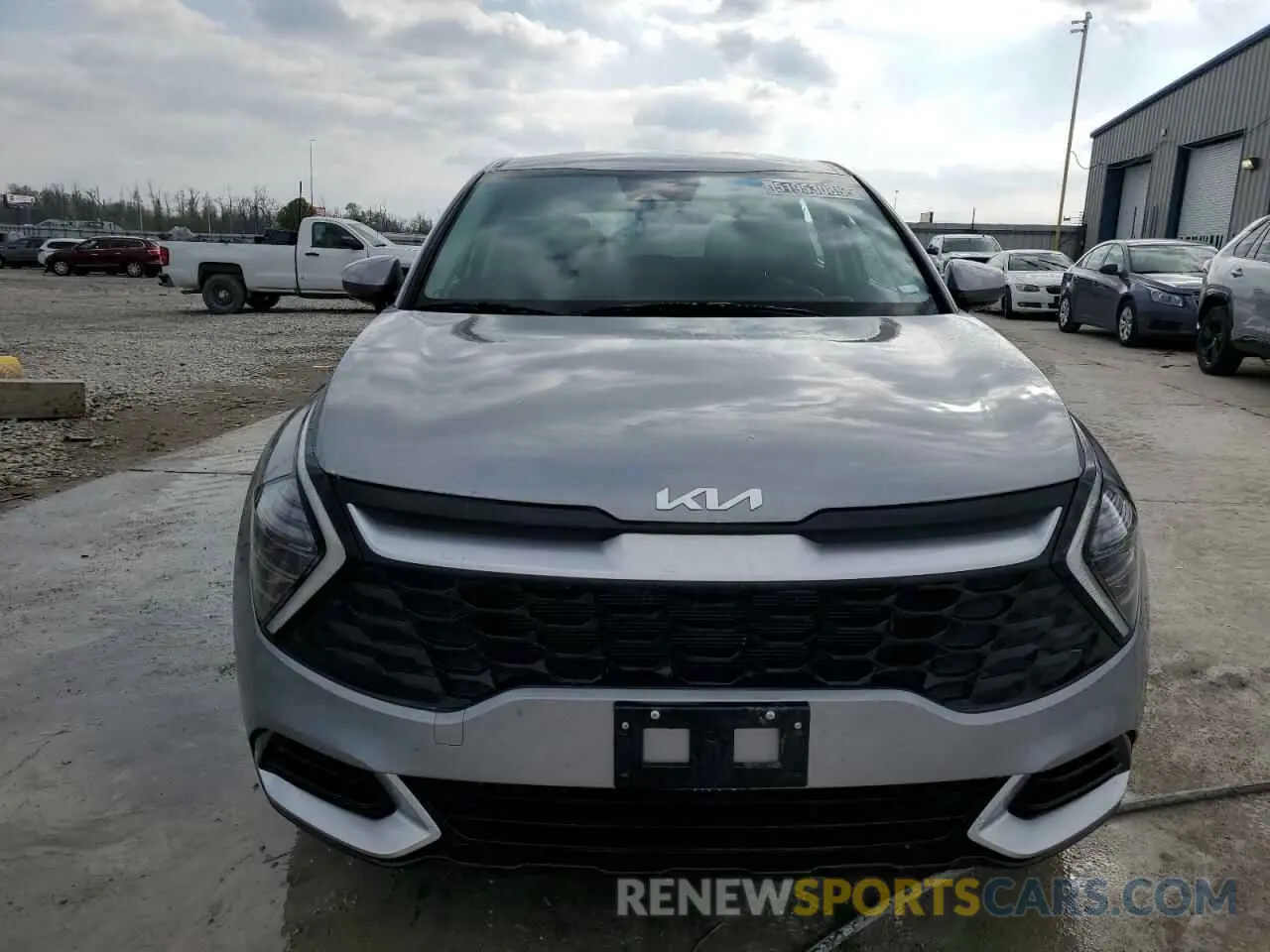5 fotografías del automóvil dañado KNDPUCDF4R7260067 KIA SPORTAGE 2024