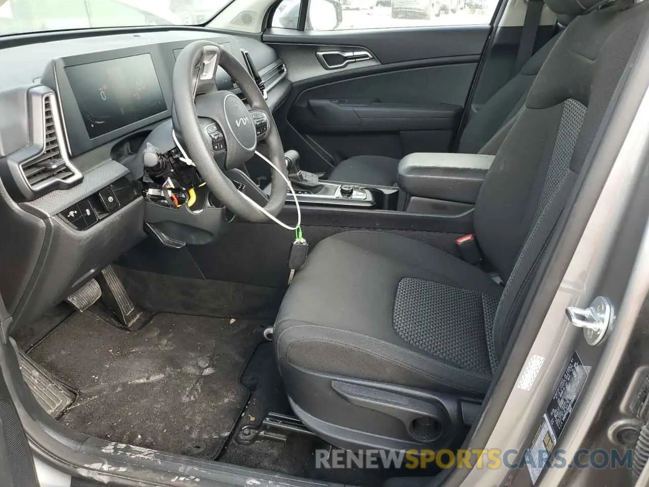 7 fotografías del automóvil dañado KNDPUCDF4R7260067 KIA SPORTAGE 2024