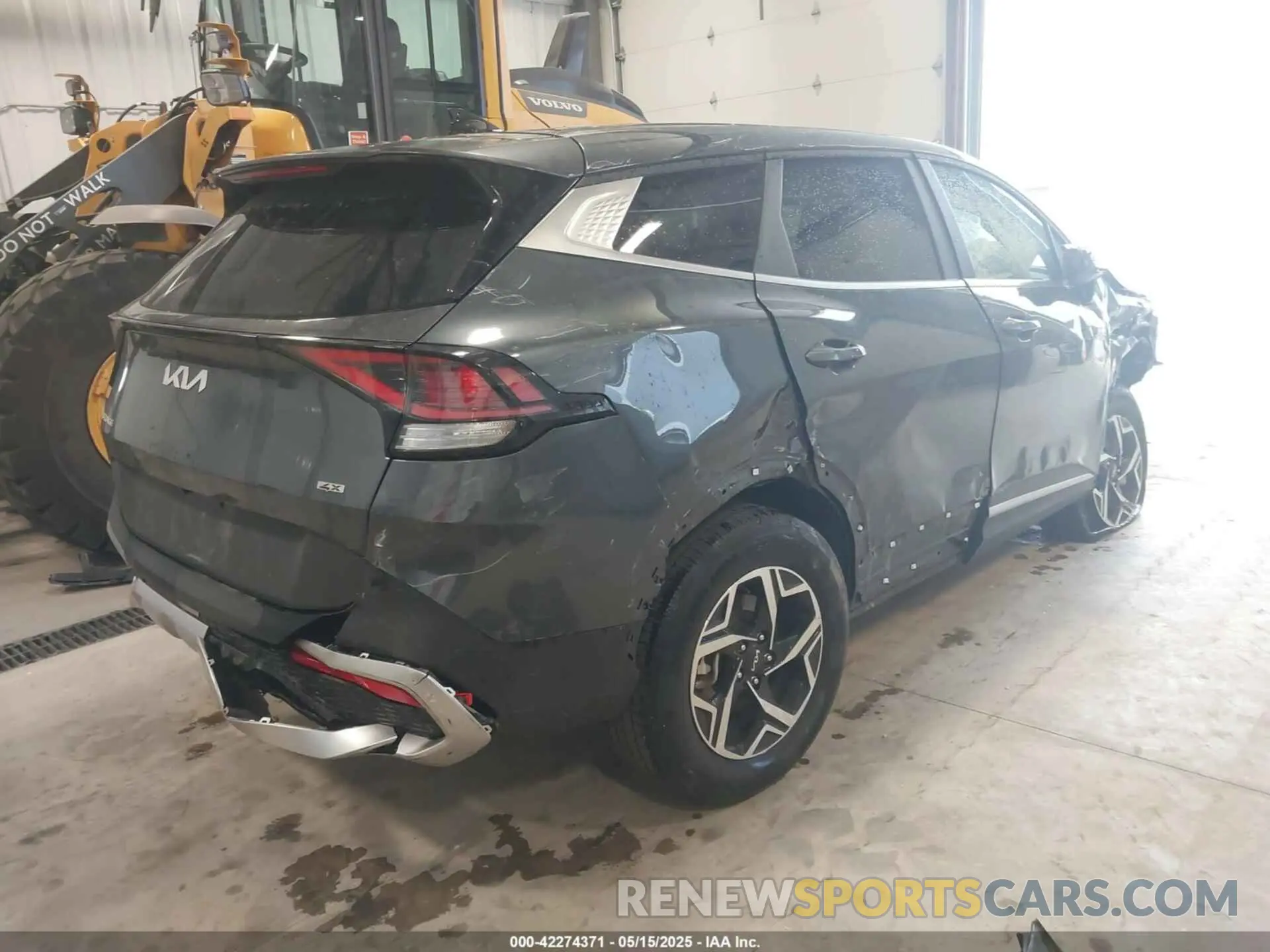 4 fotografías del automóvil dañado KNDPUCDF4R7296180 KIA SPORTAGE 2024