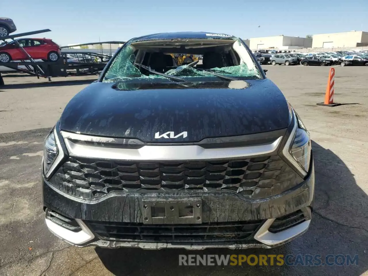 5 fotografías del automóvil dañado KNDPUCDF5R7280084 KIA SPORTAGE 2024