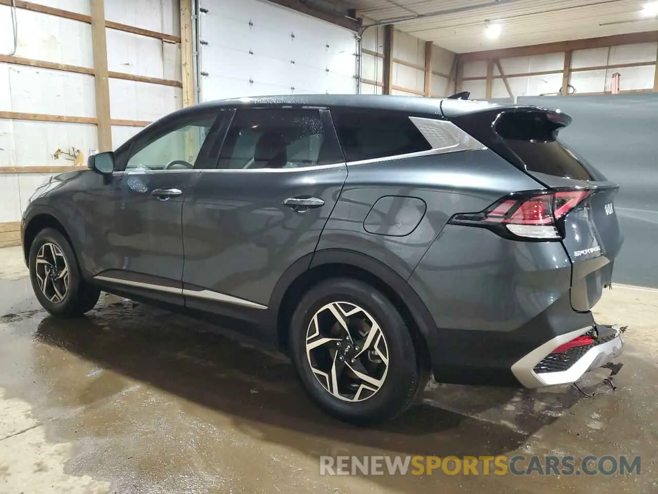 2 fotografías del automóvil dañado KNDPUCDF6R7289666 KIA SPORTAGE 2024
