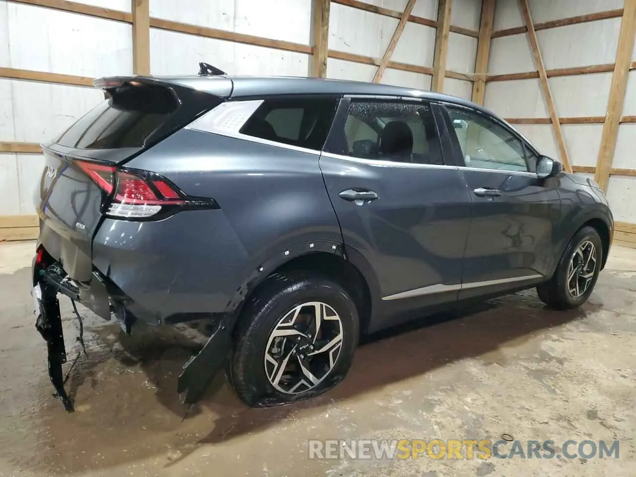 3 fotografías del automóvil dañado KNDPUCDF6R7289666 KIA SPORTAGE 2024