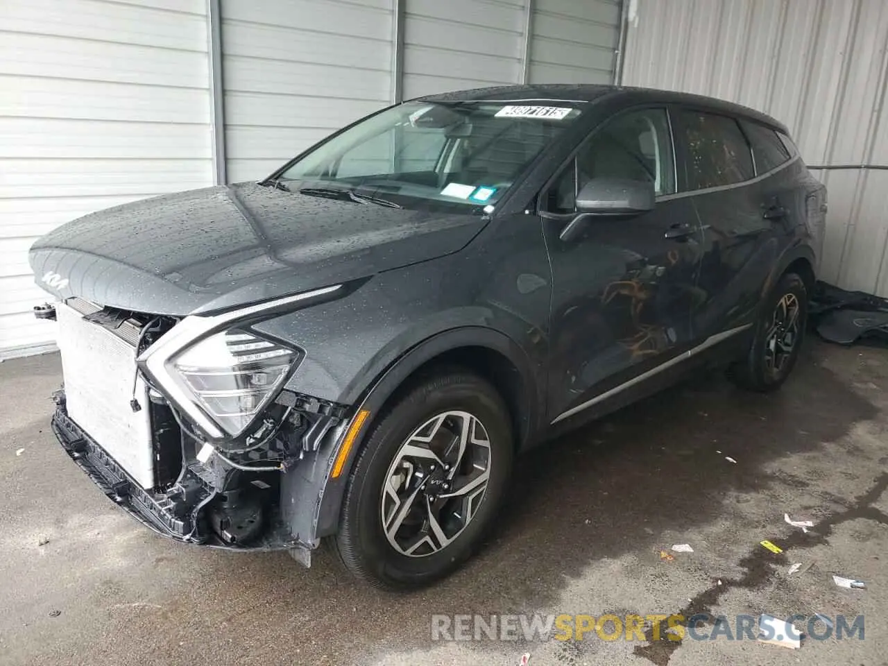 1 fotografías del automóvil dañado KNDPUCDF7R7312324 KIA SPORTAGE 2024