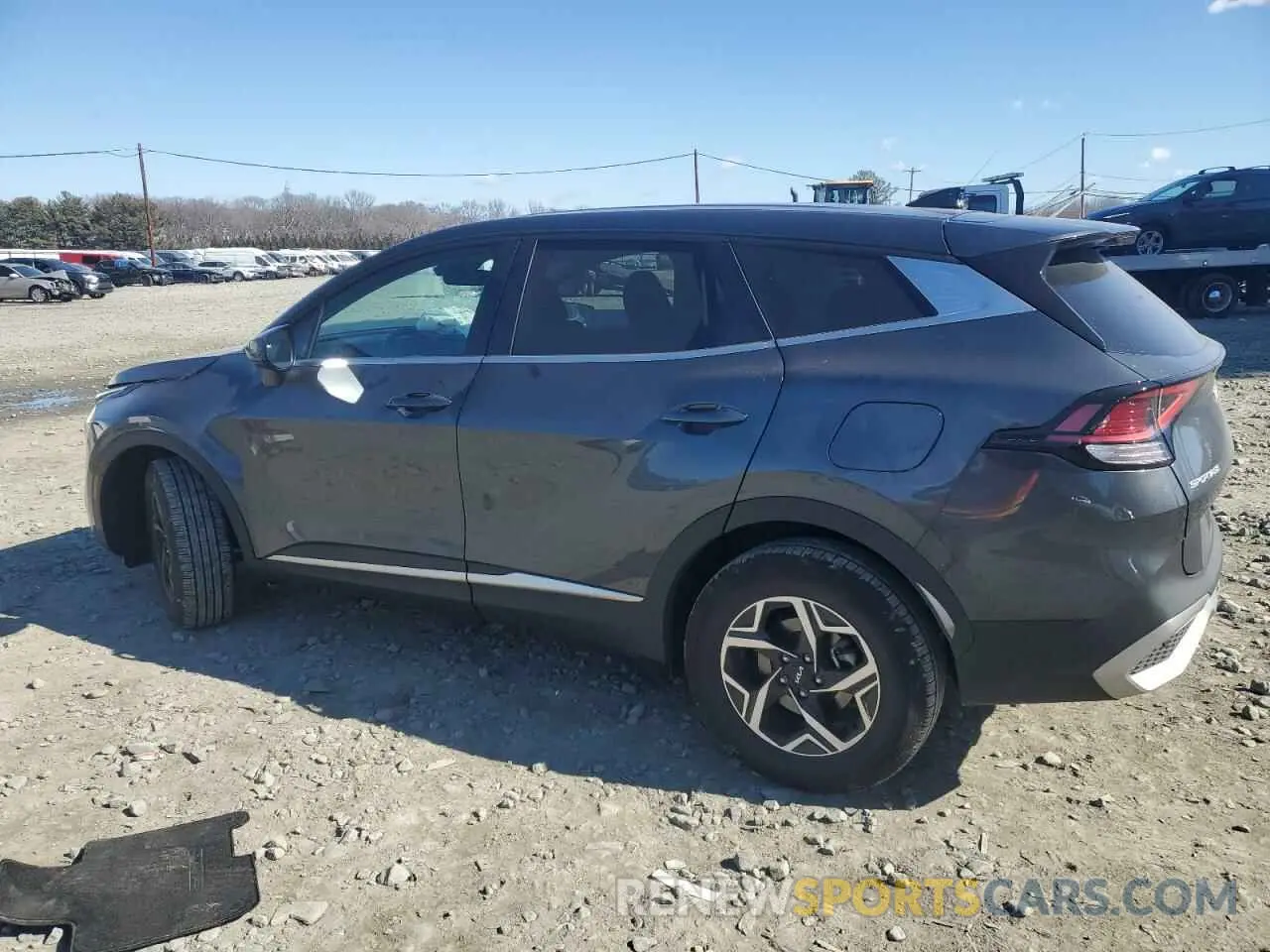 2 fotografías del automóvil dañado KNDPUCDF8R7238055 KIA SPORTAGE 2024