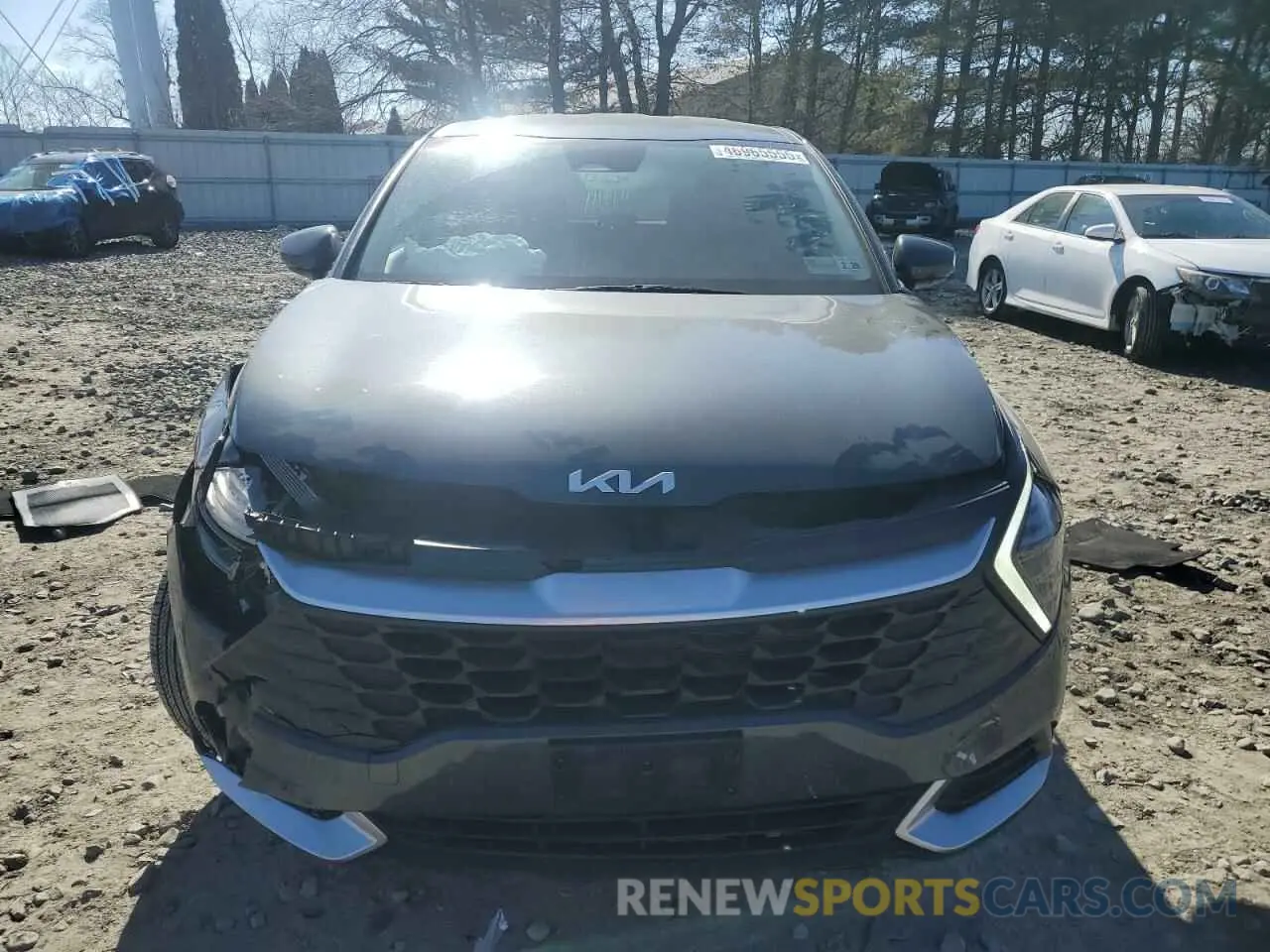5 fotografías del automóvil dañado KNDPUCDF8R7238055 KIA SPORTAGE 2024