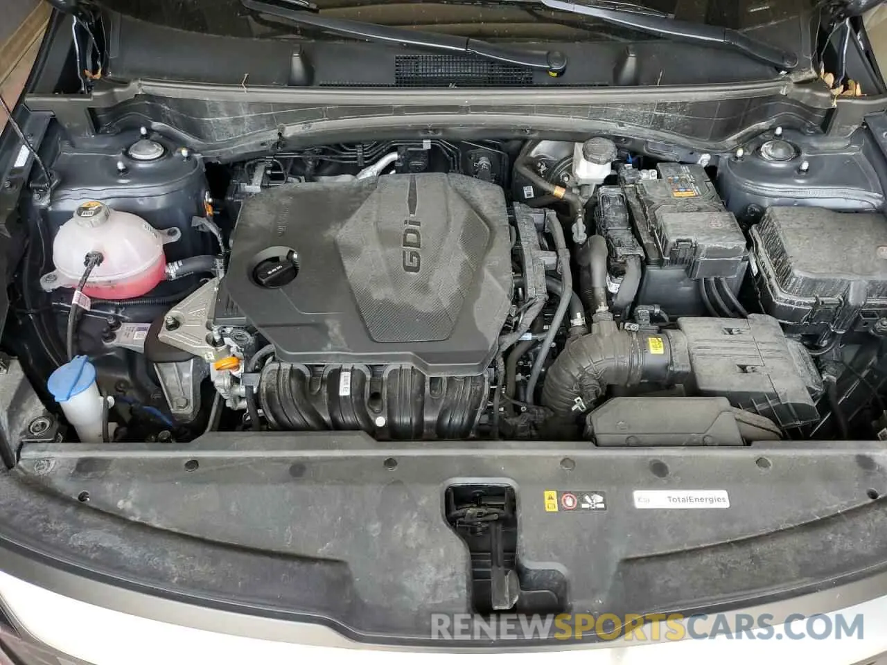 12 fotografías del automóvil dañado KNDPUCDF8R7323624 KIA SPORTAGE 2024