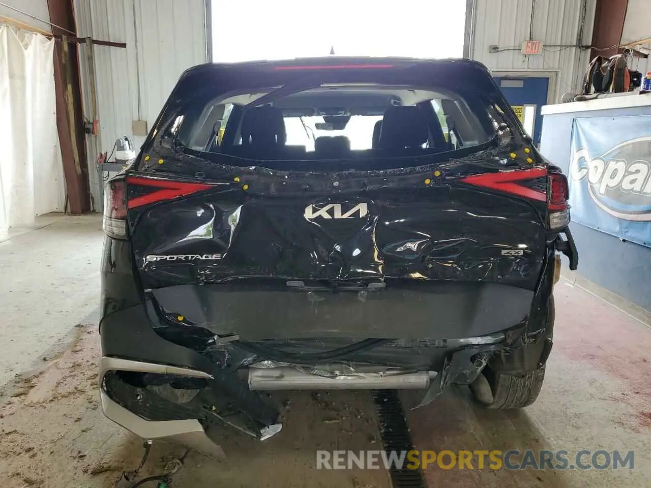 6 fotografías del automóvil dañado KNDPUCDF8R7323624 KIA SPORTAGE 2024