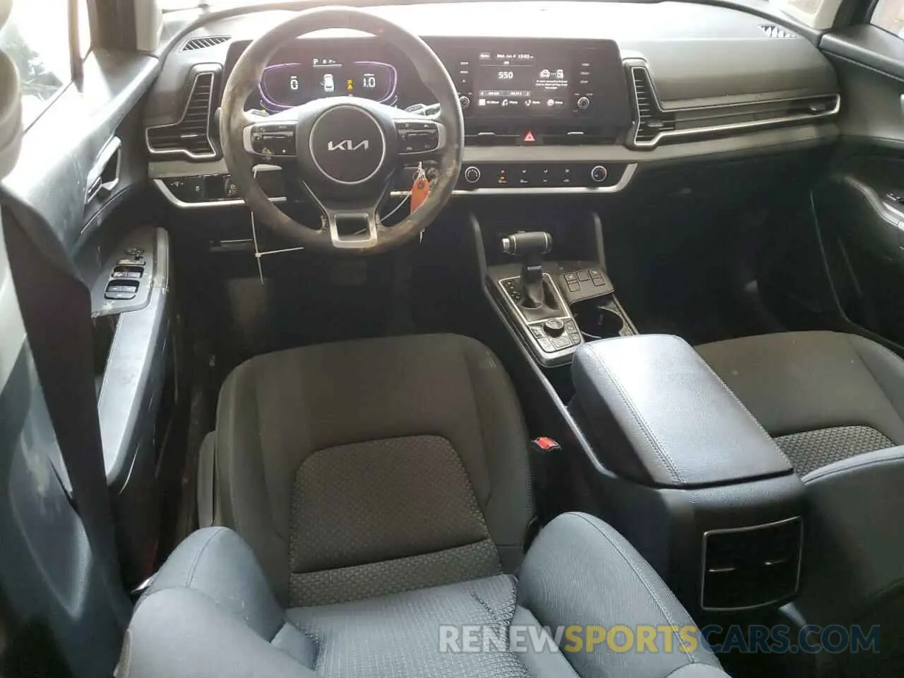 8 fotografías del automóvil dañado KNDPUCDF8R7323624 KIA SPORTAGE 2024