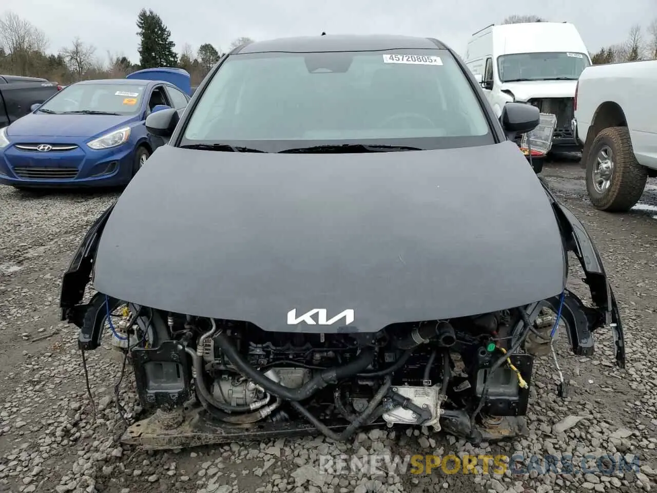 5 fotografías del automóvil dañado KNDPUCDF9R7224195 KIA SPORTAGE 2024